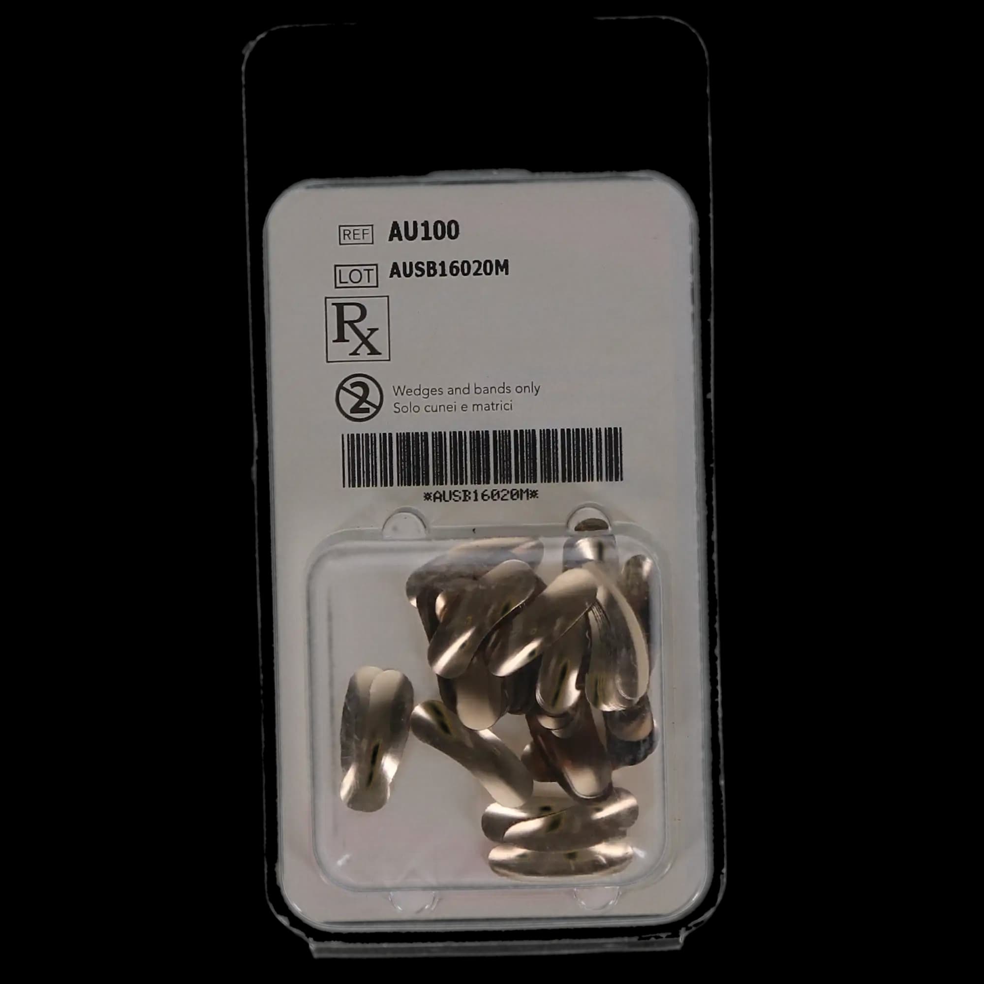 Composi-Tight Gold Bicuspid Matrix Bands, 4.6 mm, 100/Pk, AU100 thumbnail 8
