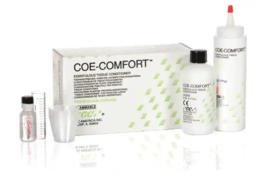 GC America Coe-Comfort Self-Curing Edentulous Tissue Conditioner Powder Refill, 6 oz, 341002 thumbnail 5