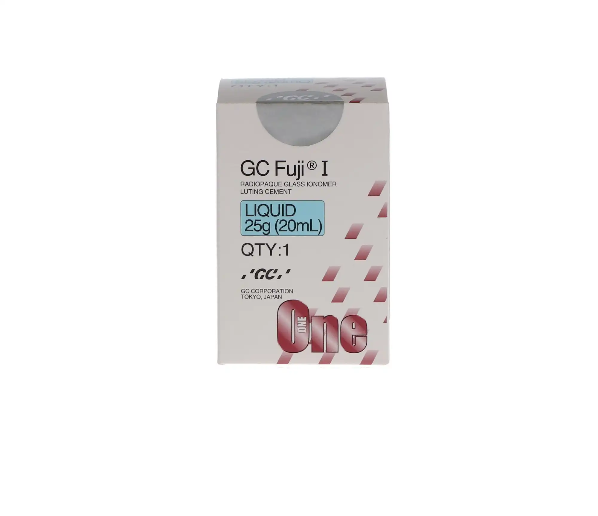 GC Fuji I Radiopaque Glass Ionomer Luting Cement, Liquid Refill, 20 ml Bottle thumbnail 4