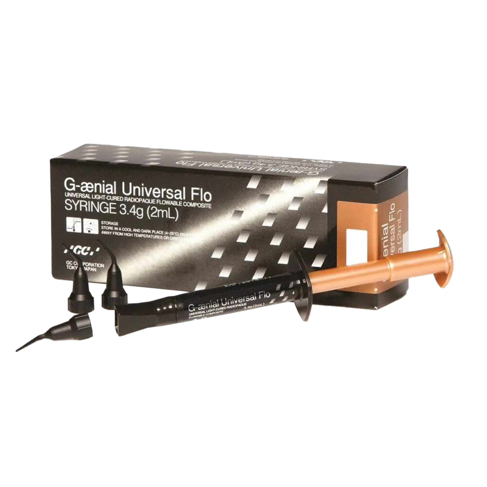 G-aenial Universal Flo Flowable Composite, Light-Cure, Syringe Refill, Shade BW, 3.4 g, 1 Syringe with 20 Tips, 004213 thumbnail 8