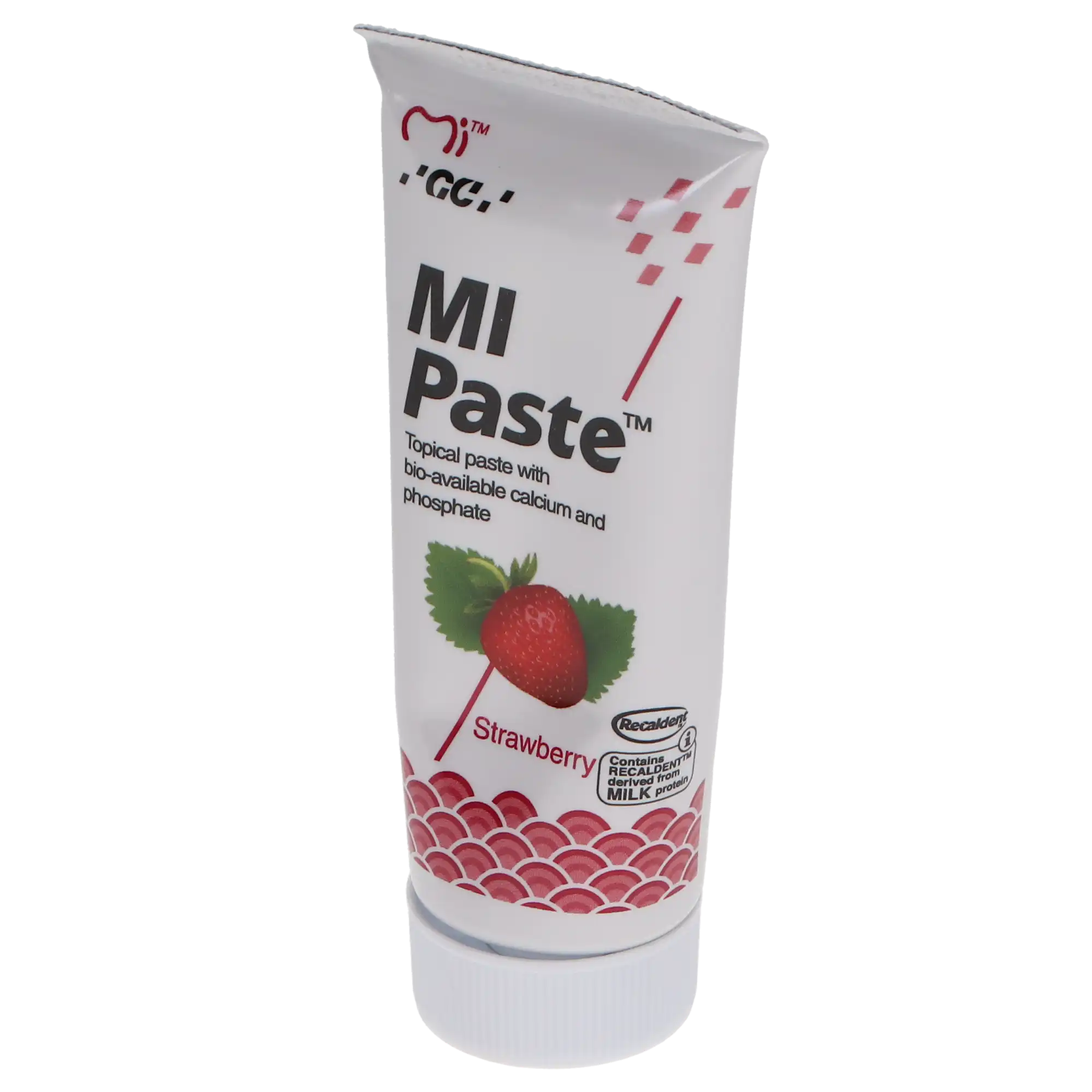 MI Paste Strawberry Topical Tooth Crème, 40 g Tubes, 10/Box, 424505 thumbnail 2