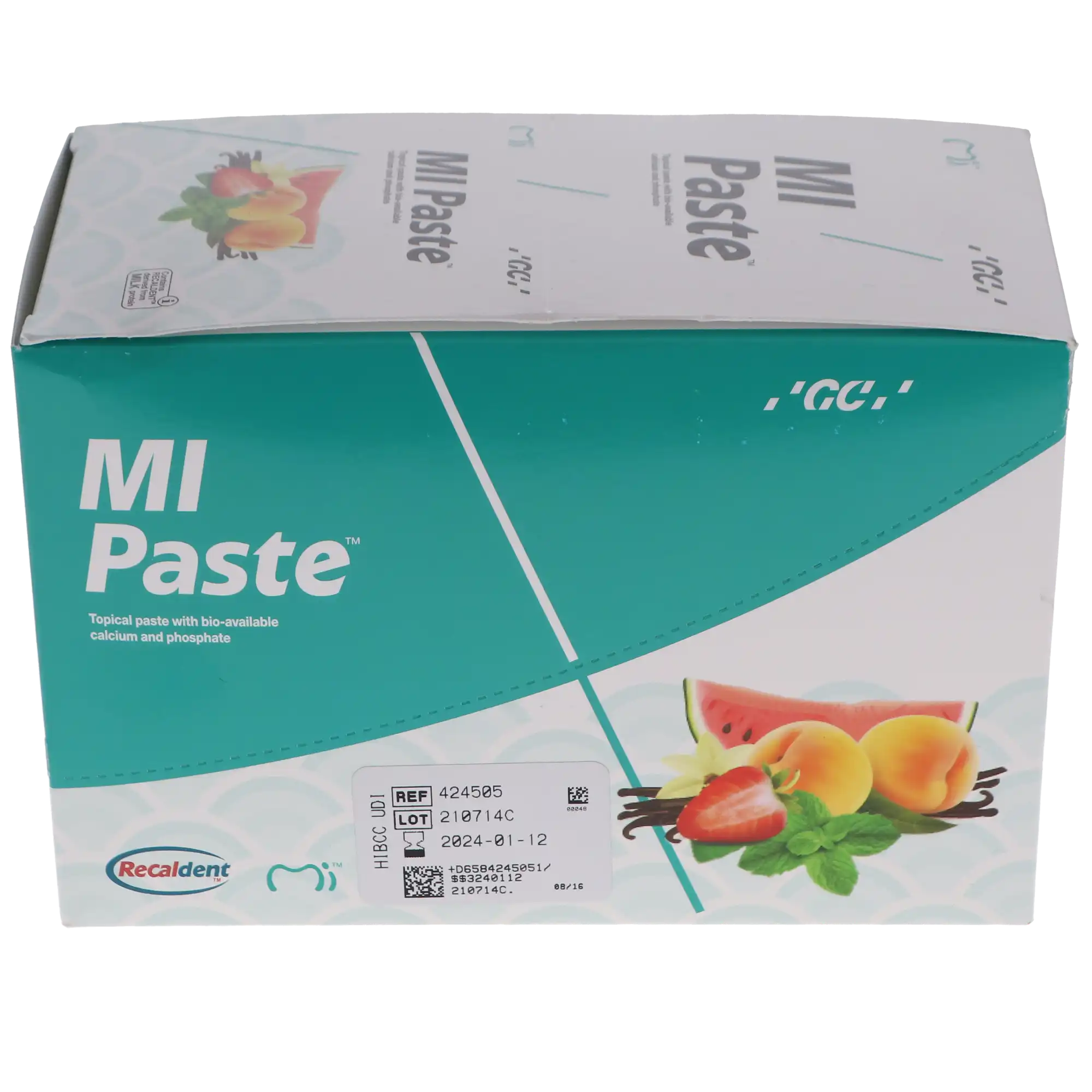 MI Paste Strawberry Topical Tooth Crème, 40 g Tubes, 10/Box, 424505 thumbnail 5
