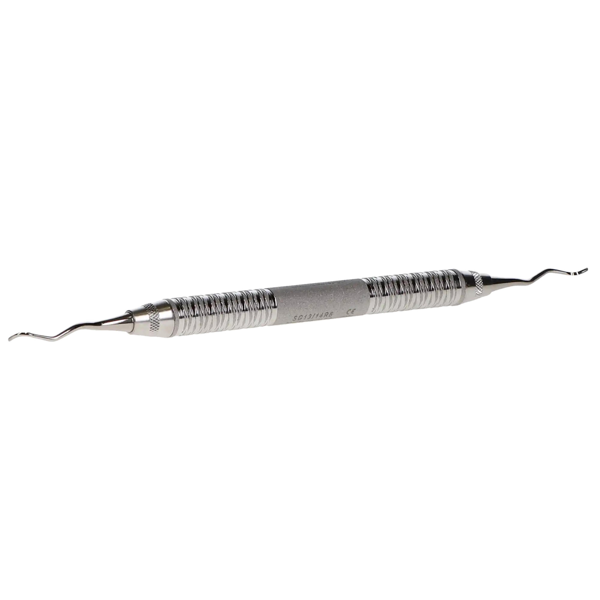 Hu-Friedy Gracey Curette 13/14 Rigid, Double-Ended, #6 Satin Steel Handle, SG13/14R6 thumbnail 2
