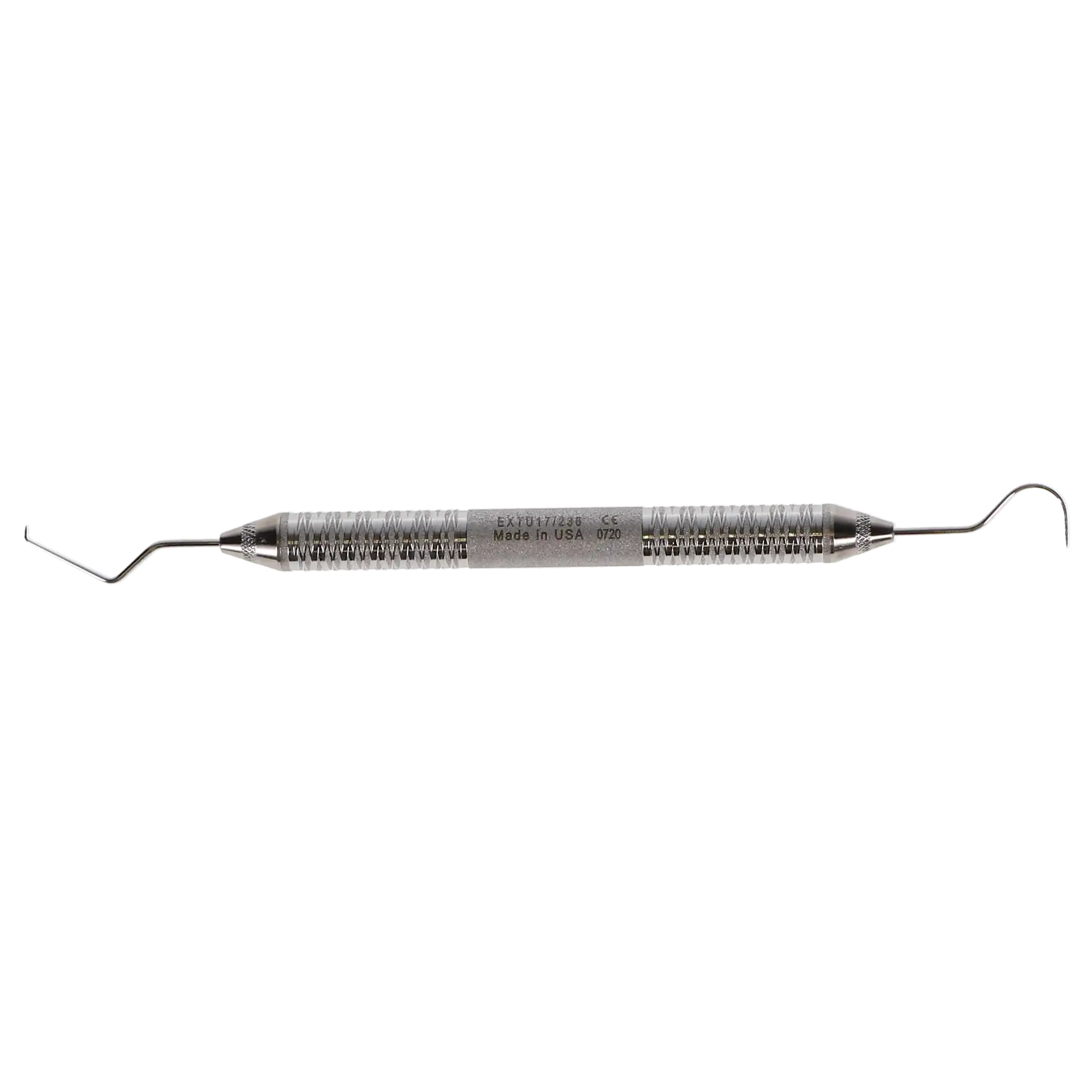 Hu-Friedy TU17/23 Double-Ended Explorer, Wilkins/Tufts University, Shepherd's Hook, #6 Satin Steel Handle, 1/Pk, EXTU17/236 thumbnail 6