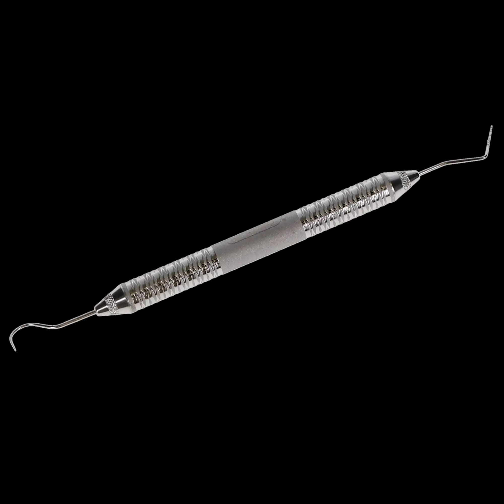 Hu-Friedy Qulix Color-Coded Expro #23/Thin Williams, Double-Ended Explorer/Probe, #6 Satin Steel Handle, XP23/QOW6 thumbnail 4