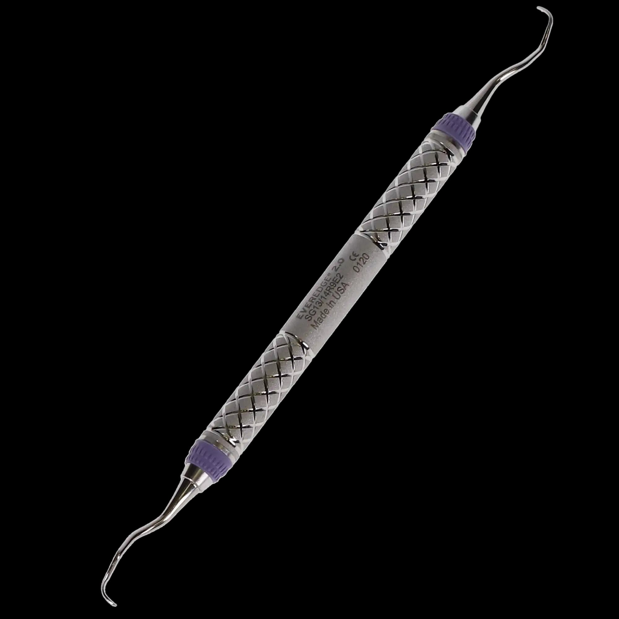 Hu-Friedy EverEdge 2.0 Gracey 13/14 Rigid Curette, Double-Ended, #9 Handle, SG13/14R9E2 thumbnail 4