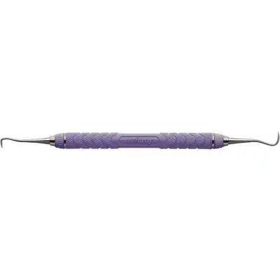 Hu-Friedy EverEdge 2.0 H5/33 Jacquette Sickle Scaler, Double End, Resin 8 Colors Handle, Purple, SH5/33C8E2 thumbnail 2