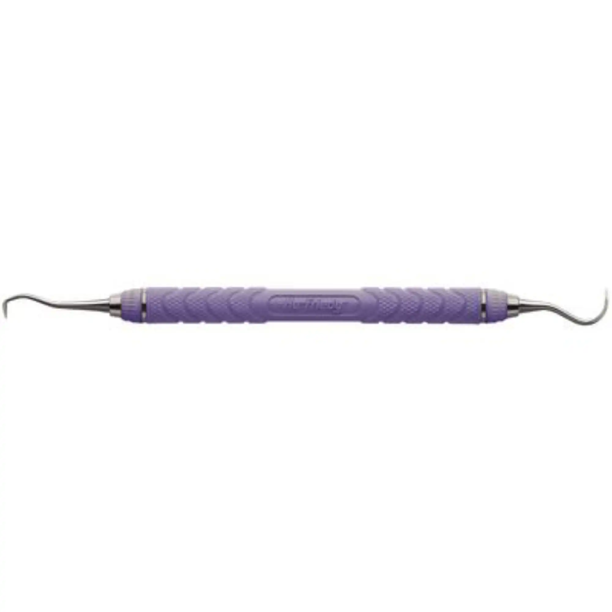 Hu-Friedy EverEdge Sickle Scaler, Double-Ended, U15 Towner/30 Jacquette, Size 8, Purple Resin Handle, 1/Pk, SU15/30C8 - -U15/30 DE Scaler Resin 8 Purple EverEdge - Image 1