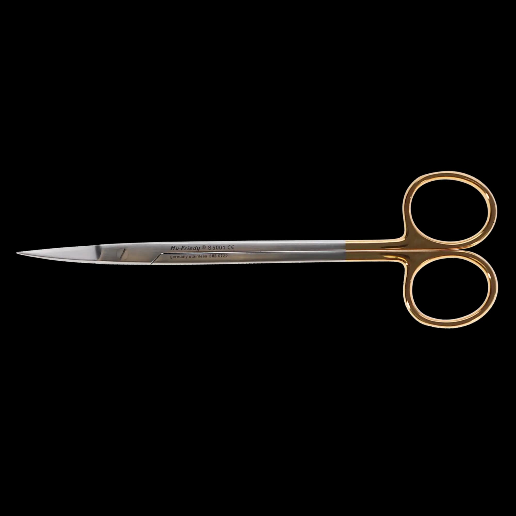 Hu-Friedy Perma Sharp Kelly Scissors, Curved, 1 Serrated Blade, 6.25" (16 cm), 1/Pk, S5001 thumbnail 6