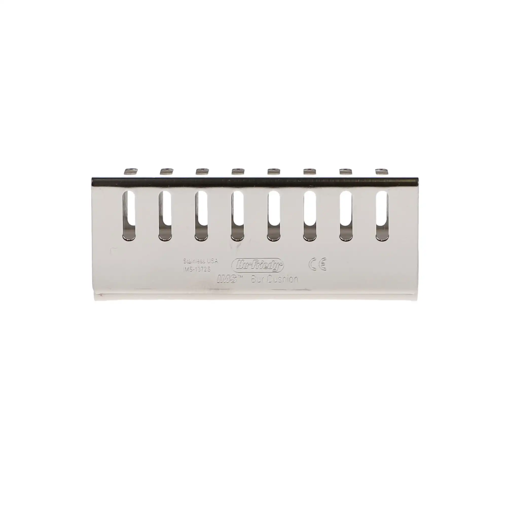 Hu-Friedy IMS Bur Cushion with Short Lid, Holds 12 Burs, Silver, Autoclavable, IMS-1372S thumbnail 4