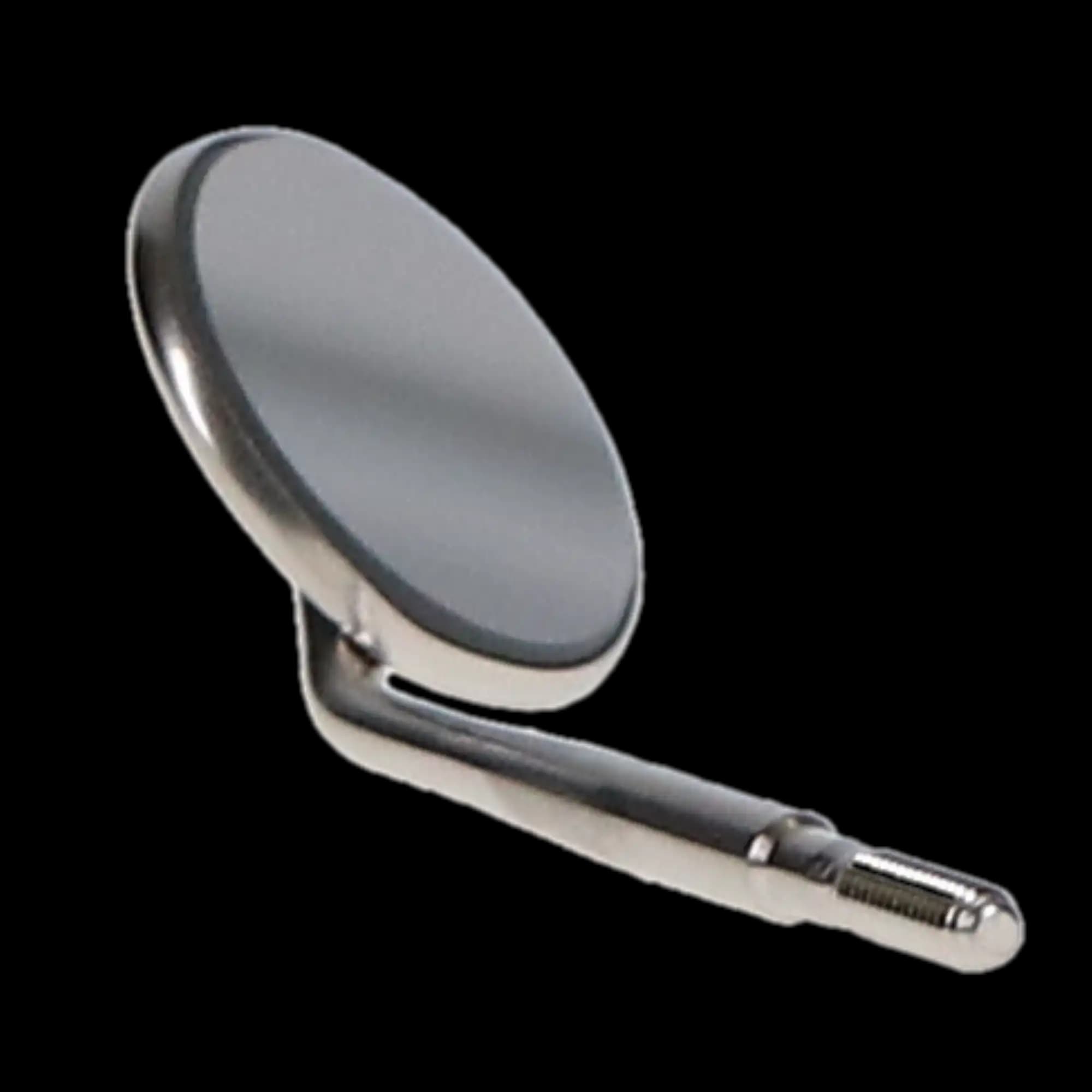 Hu-Friedy Cone Socket Front Surface Mouth Mirror, #4, Single-Sided, Rhodium-Coated, 7/8" (22 mm), 3/Pk, MIR4/3 thumbnail 2