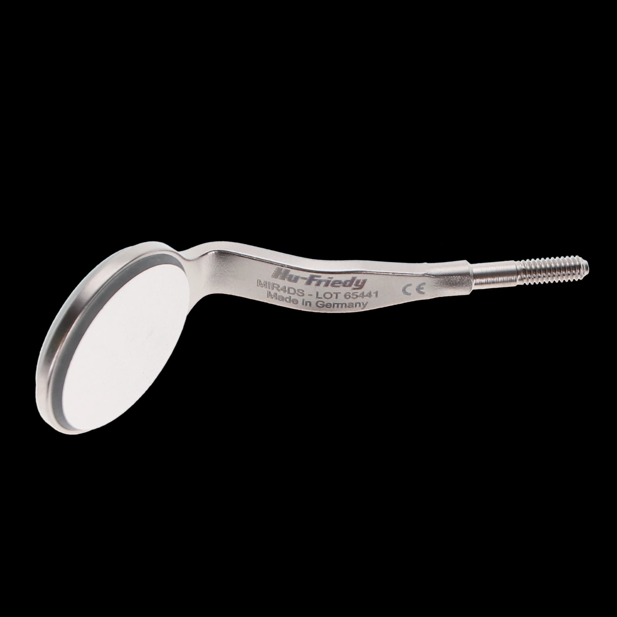 Hu-Friedy Cone Socket Front Surface Mouth Mirror, Double-Sided, #4 Rhodium-Coated, 22 mm, 3/Pk, MIR4DS/3 thumbnail 4
