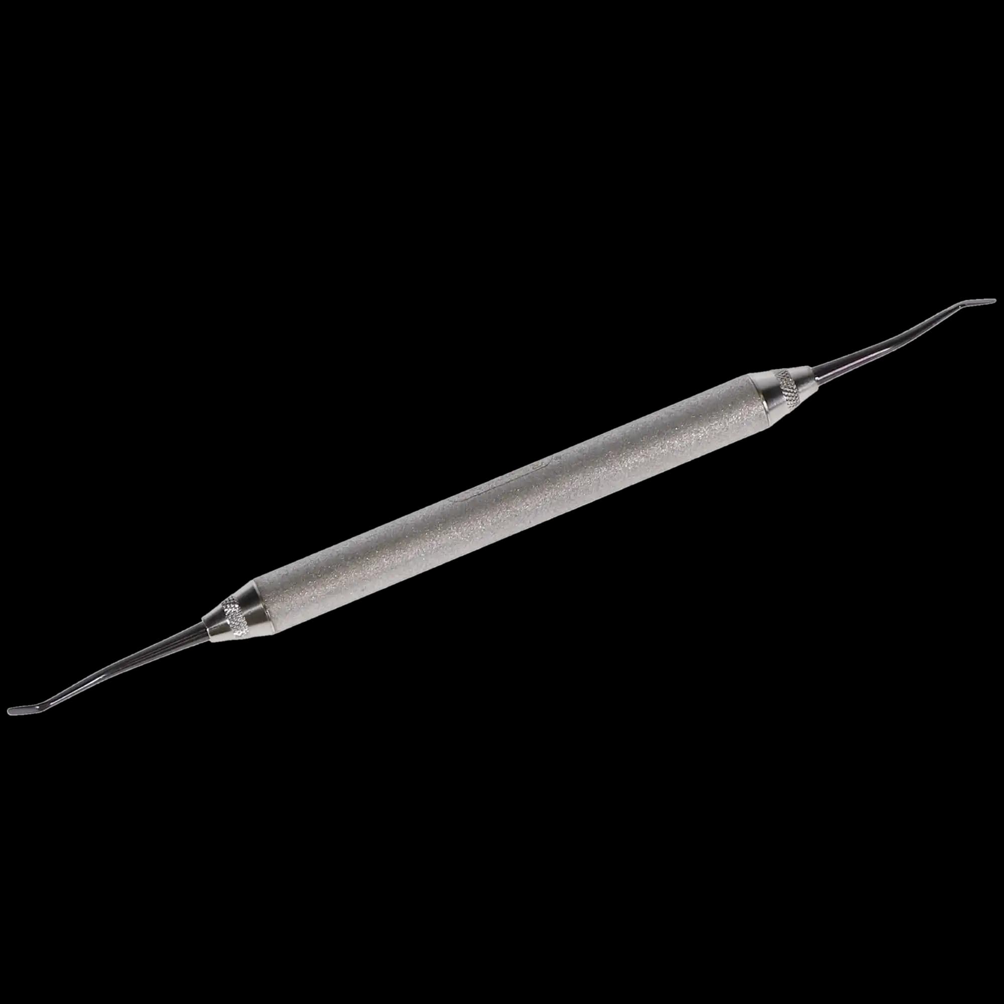 Hu-Friedy XTS Smooth Satin Steel Plastic Filling Instrument, Double-Ended, #8A, #6S Handle, TNPFI8A thumbnail 4