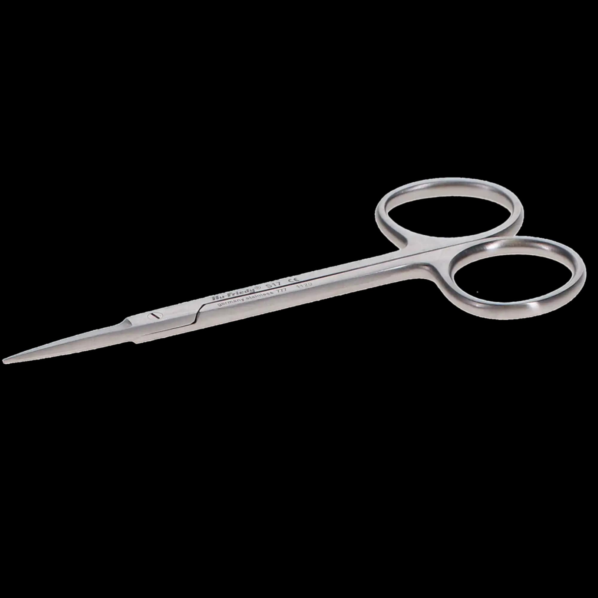 Hu-Friedy Iris Scissors, Standard Series, Straight/Delicate, #17, 4-1/2" (11.5 cm), 1/Pk, S17 thumbnail 3