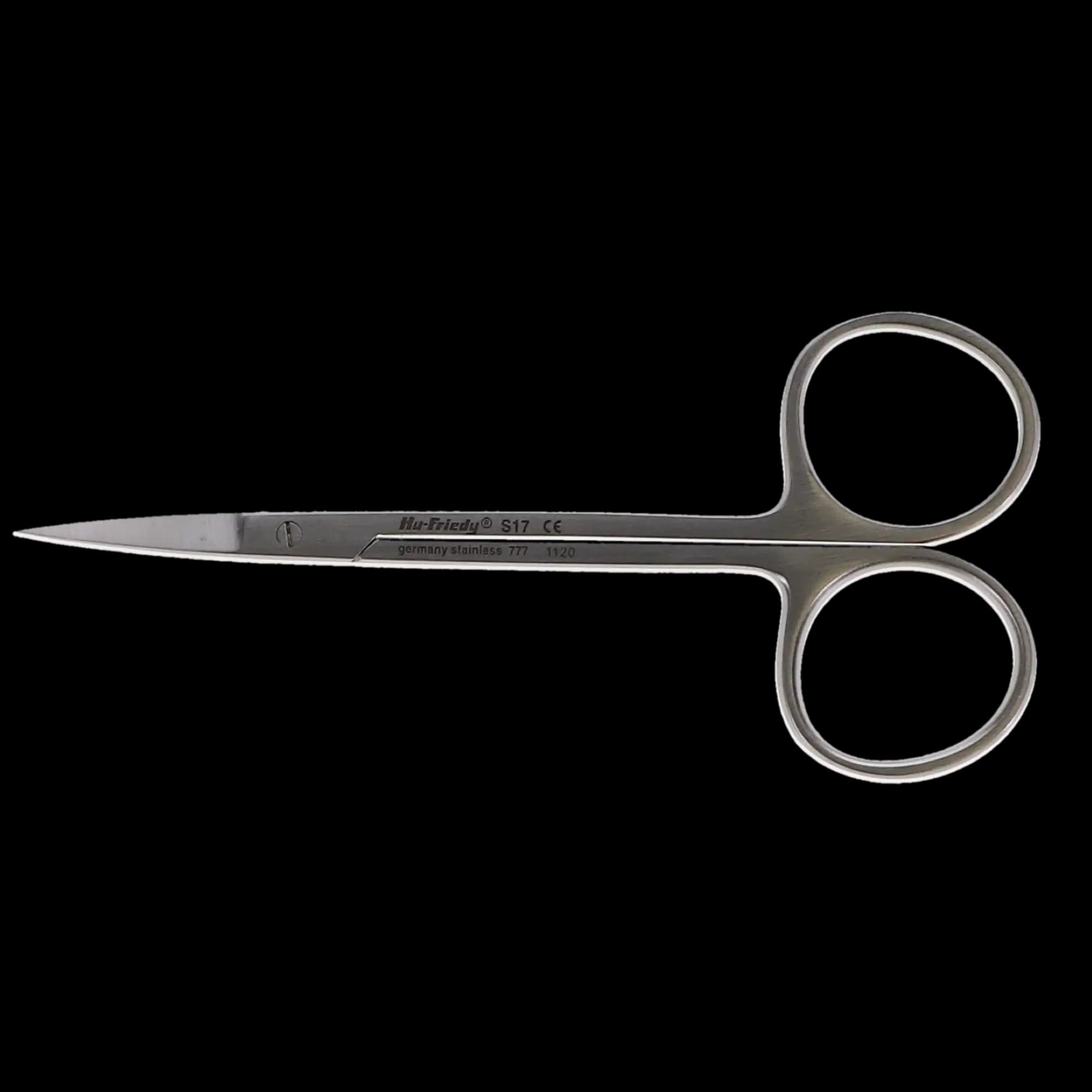 Hu-Friedy Iris Scissors, Standard Series, Straight/Delicate, #17, 4-1/2" (11.5 cm), 1/Pk, S17 thumbnail 6