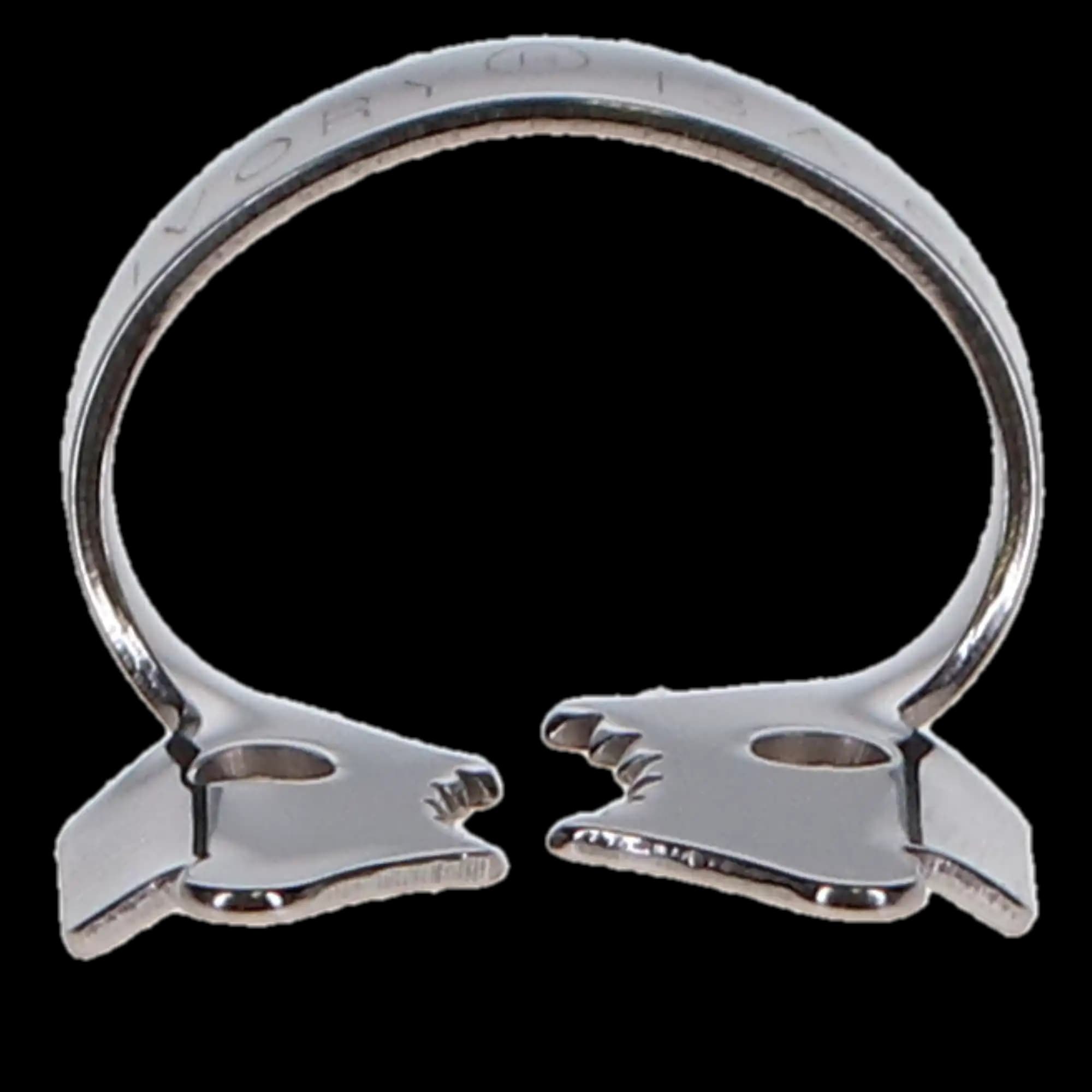 Ivory Rubber Dam Clamp #13A, Winged, Serrated Jaws, Stainless Steel, 1/Pk, 50057352 thumbnail 2