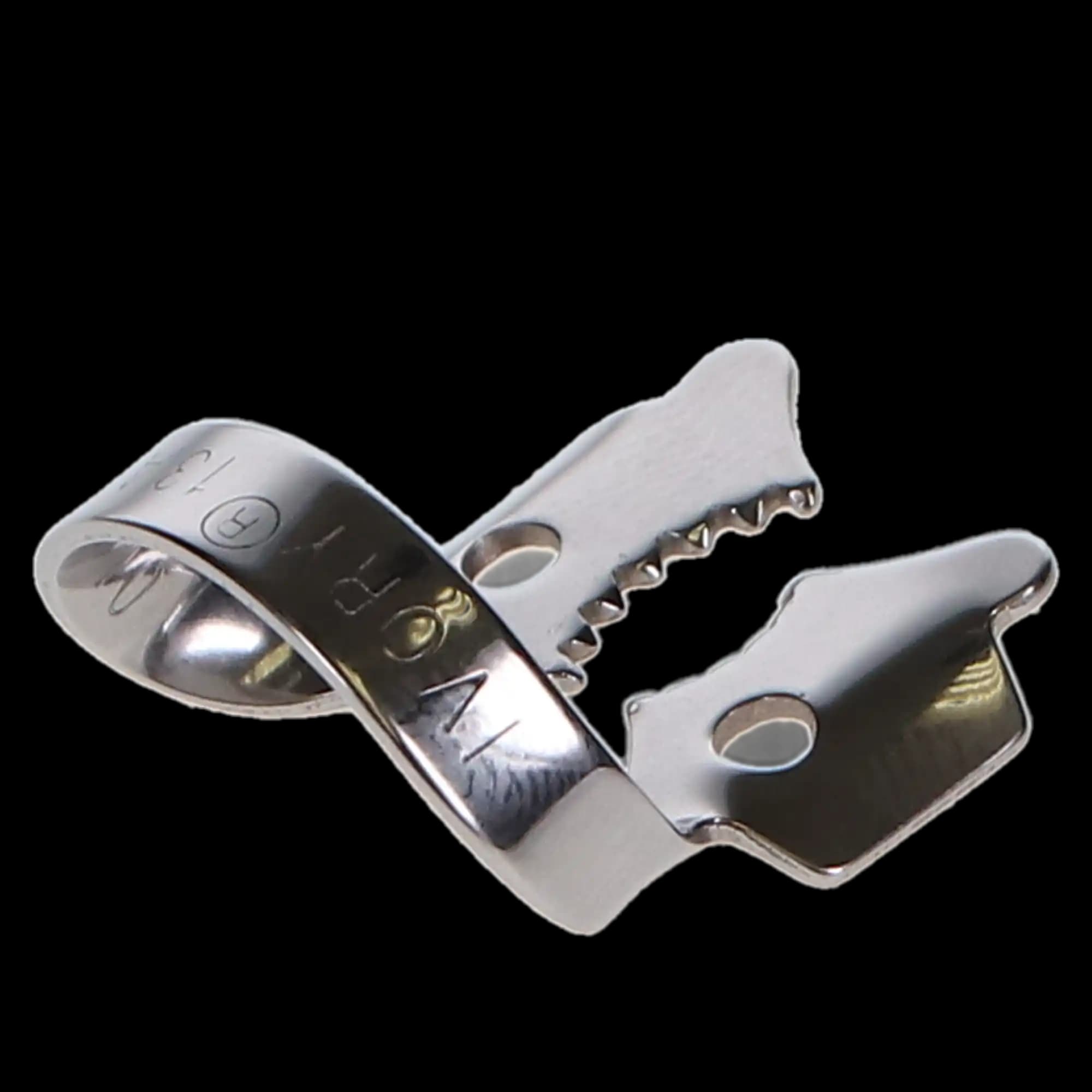 Ivory Rubber Dam Clamp #13A, Winged, Serrated Jaws, Stainless Steel, 1/Pk, 50057352 thumbnail 4