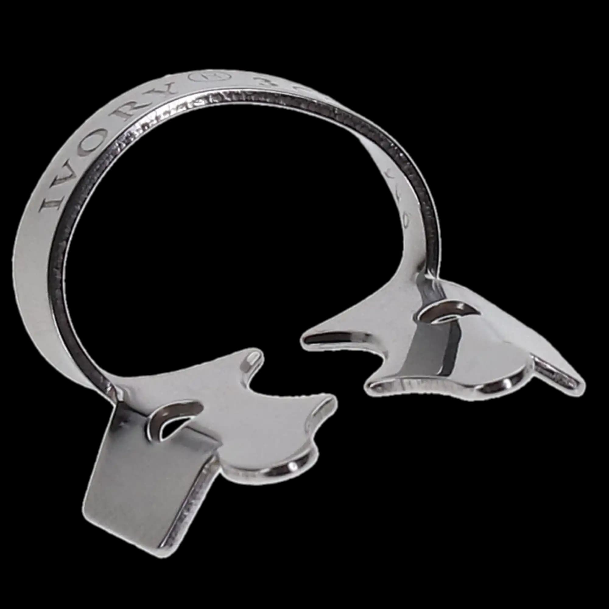 Ivory Rubber Dam Clamp #3, Winged, Stainless Steel, Small Lower Molar, 1/Each, 50057322 thumbnail 5