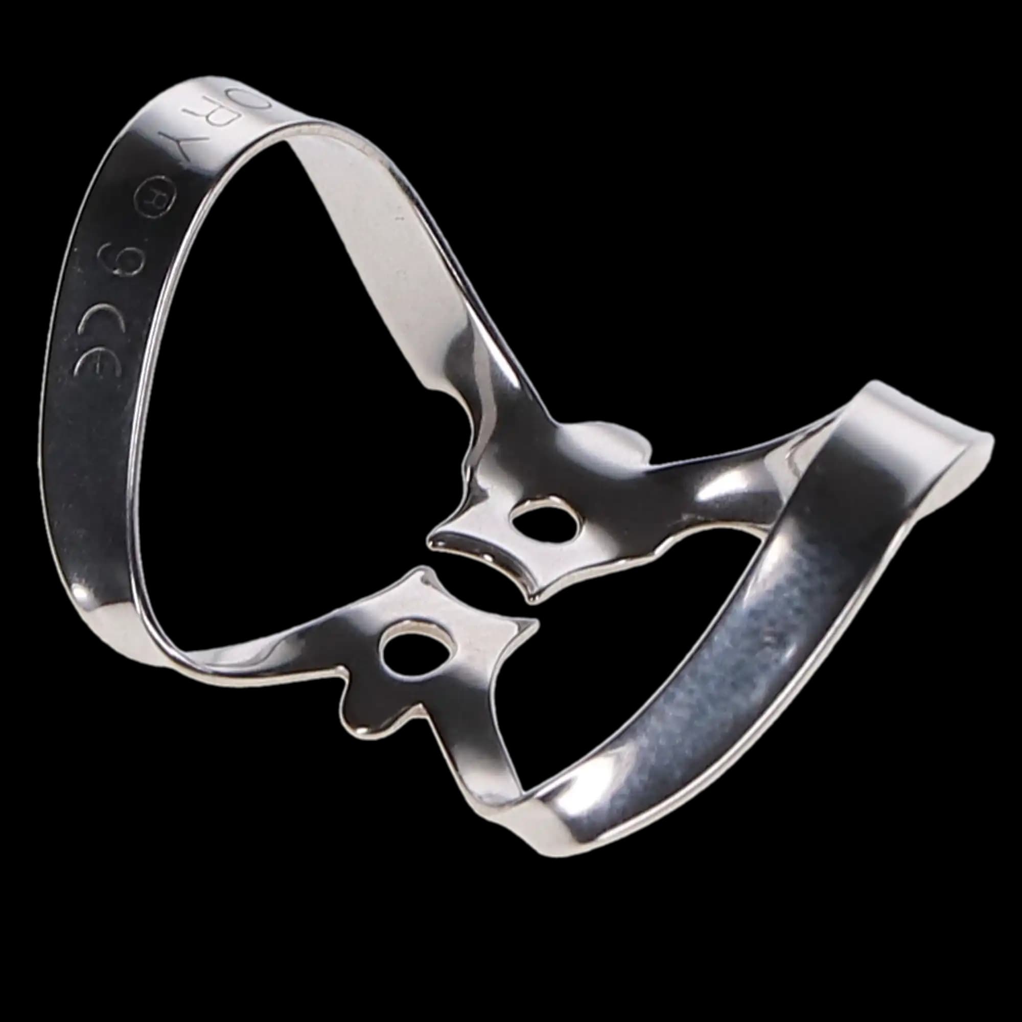 Ivory Rubber Dam Clamp #9, Winged Labial, Stainless Steel, 1/Pk, 50057384 thumbnail 4