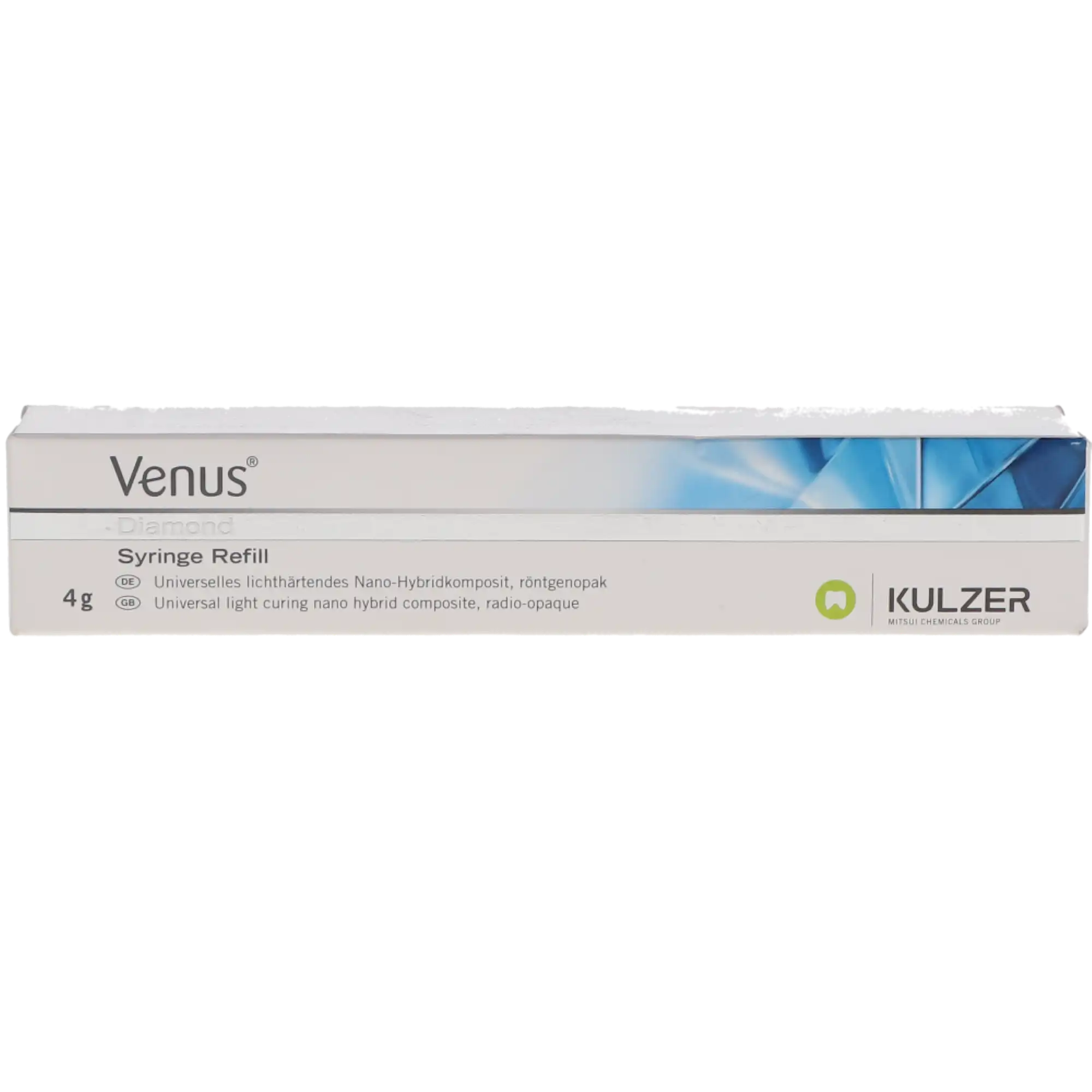 Venus Diamond Nanohybrid Universal Composite, Light-Cure, Syringe Refill, 4 g, Shade A3.5, 1/Pk, 66035475 thumbnail 11