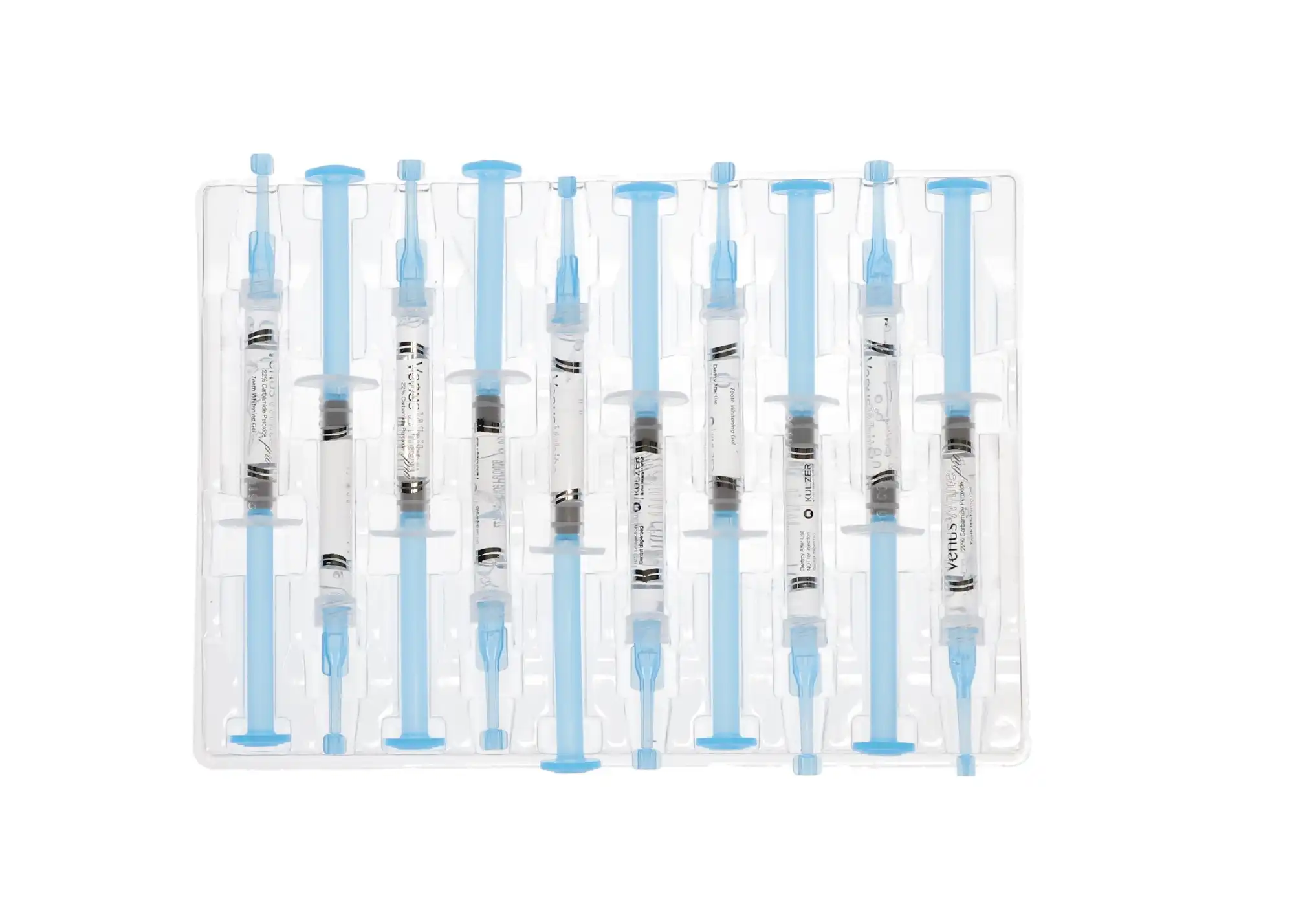 Venus White Pro Take-Home Whitening Gel, 22% Carbamide Peroxide, Bulk Kit, 50 x 1.2 ml Syringes, Mint, 40005464 thumbnail 4