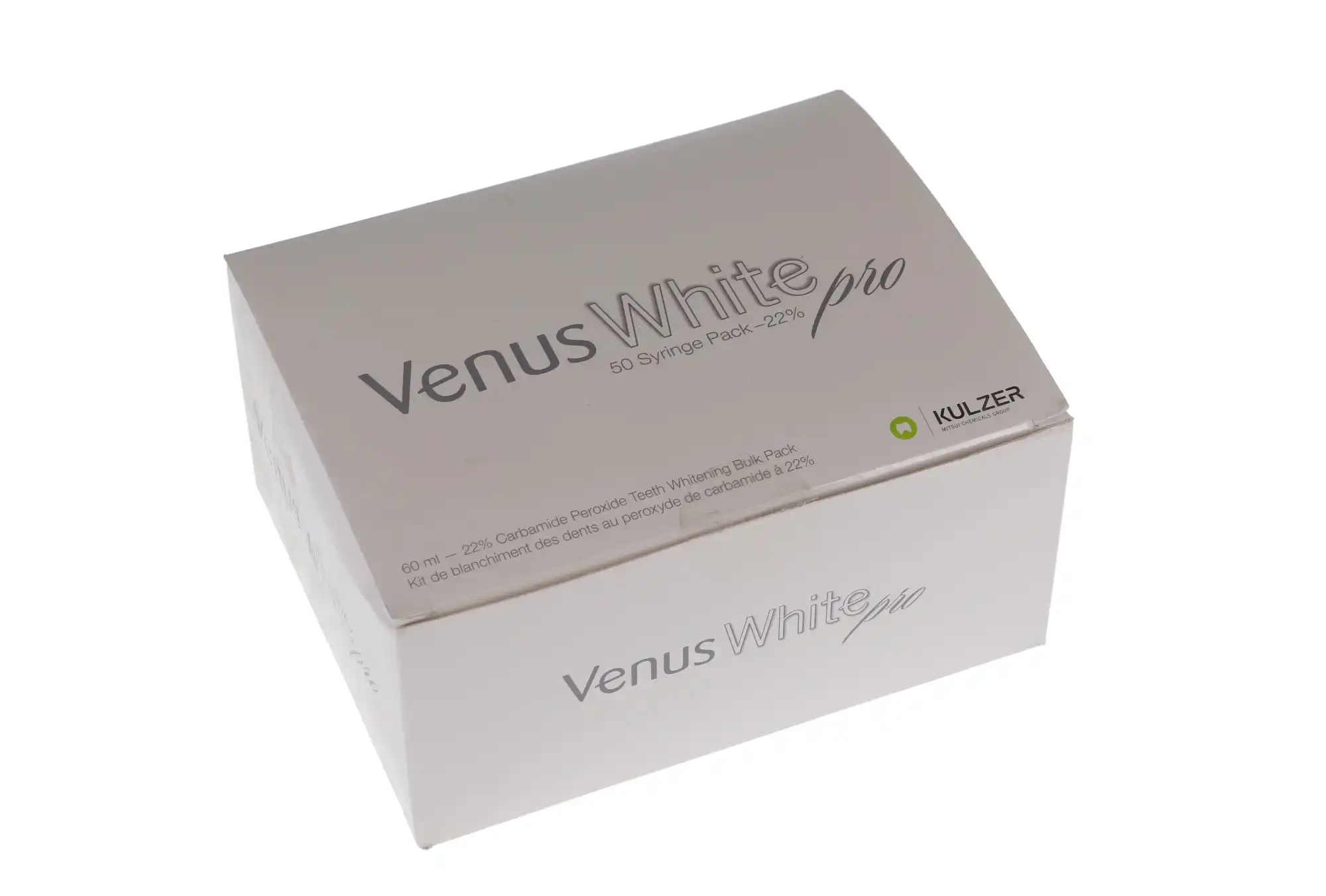 Venus White Pro Take-Home Whitening Gel, 22% Carbamide Peroxide, Bulk Kit, 50 x 1.2 ml Syringes, Mint, 40005464 thumbnail 6