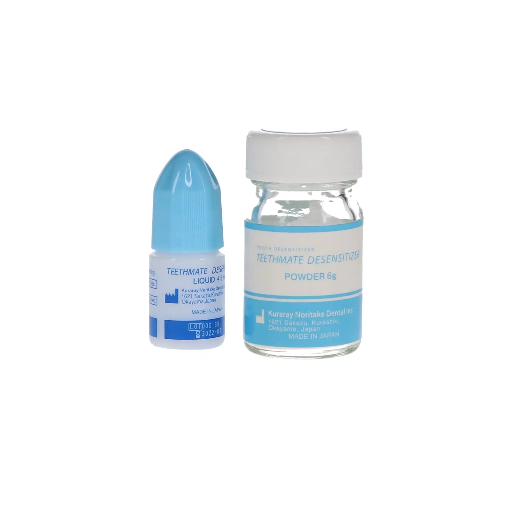 Teethmate Desensitizer Set, Powder 6g & Liquid 4.8ml, Complete Kit with Mixing Dish, Measuring Spoon & 50 Applicator Brushes, 1210KA thumbnail 16