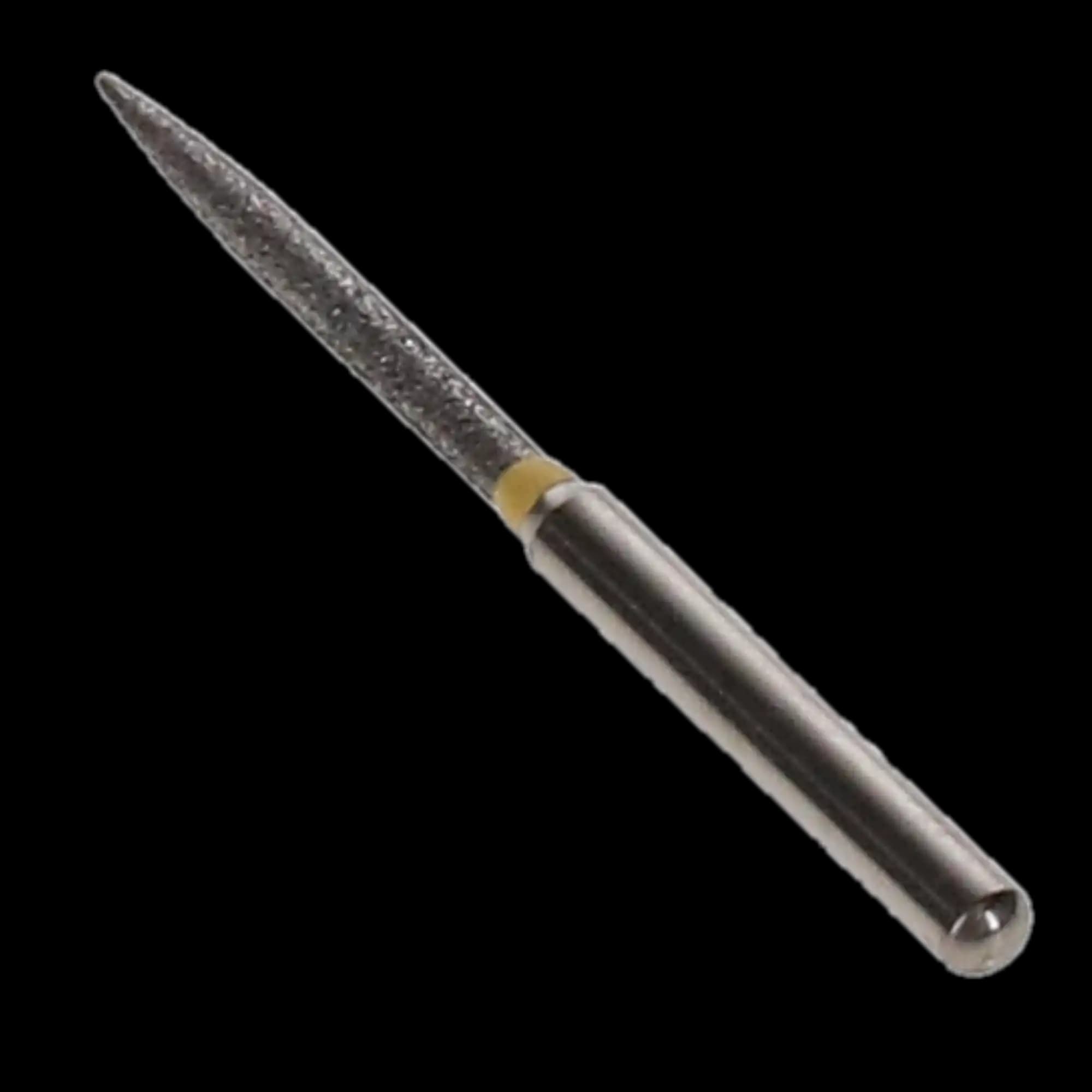 NeoDiamond Operative Diamond Single-Use Bur, FG, Flame, 1.2 mm, Very Fine, 25/Pk, 3512.10VF thumbnail 2