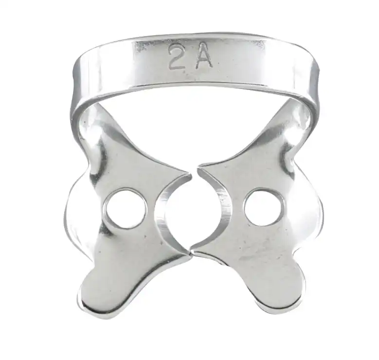 Miltex Rubber Dam Clamp #2A, Winged, Pre-Molar (Bicuspid), 1/Pk, 76D-2A thumbnail 2