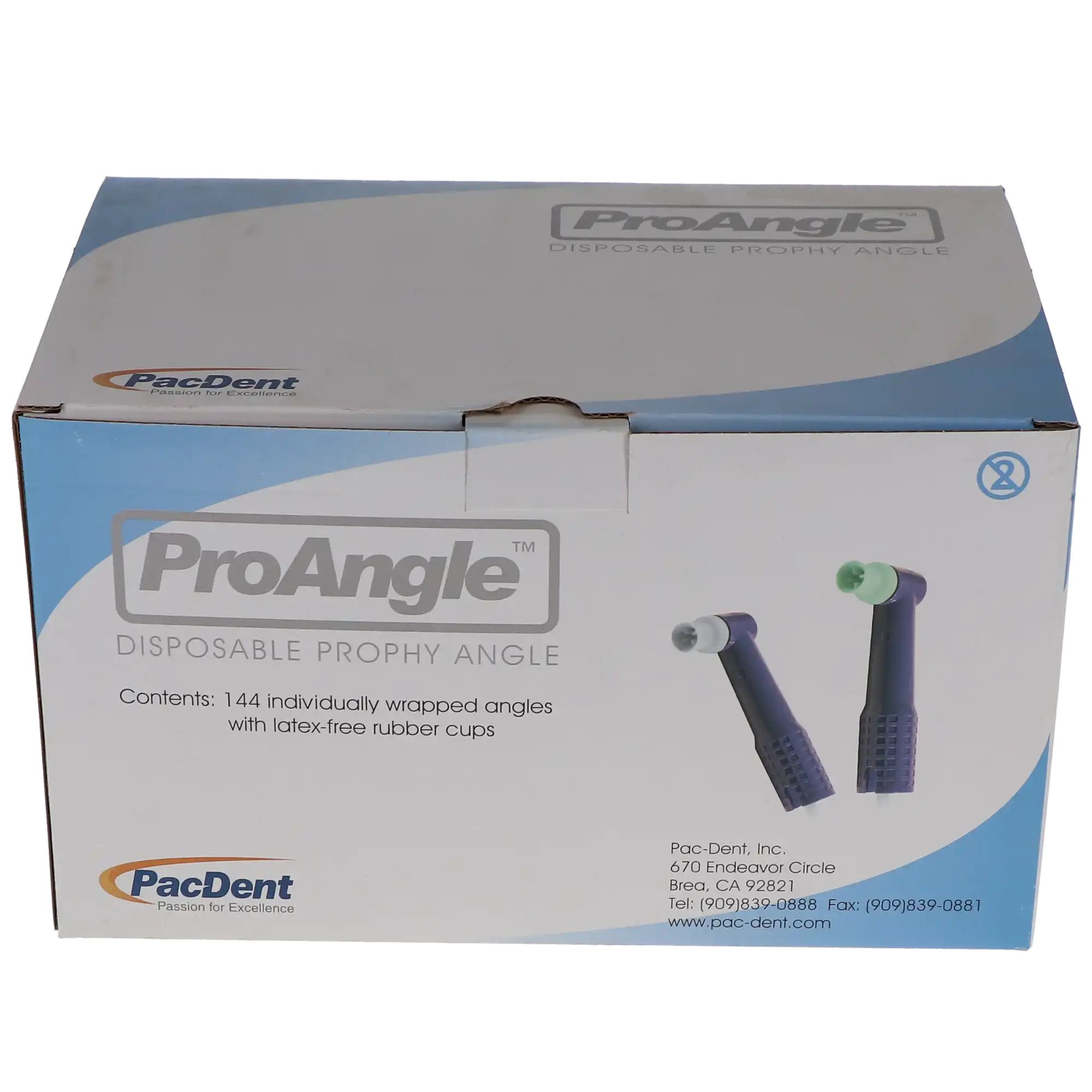 ProAngle Disposable Prophy Angle, Firm White Cup, Latex-Free, 90°, 144/Box, 248-144 thumbnail 8