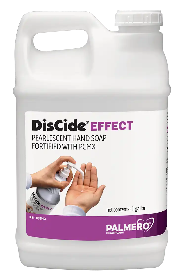 DisCide Effect Professional Hand Asepsis Soap, PCMX Antimicrobial, Fresh Almond, 1 Gallon Refill, 3542 thumbnail 4