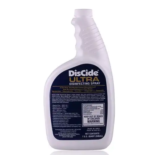 DisCide ULTRA Surface Disinfectant, 32 oz (1 Quart) Bottle, Ready-to-Use, 3565Q thumbnail 3