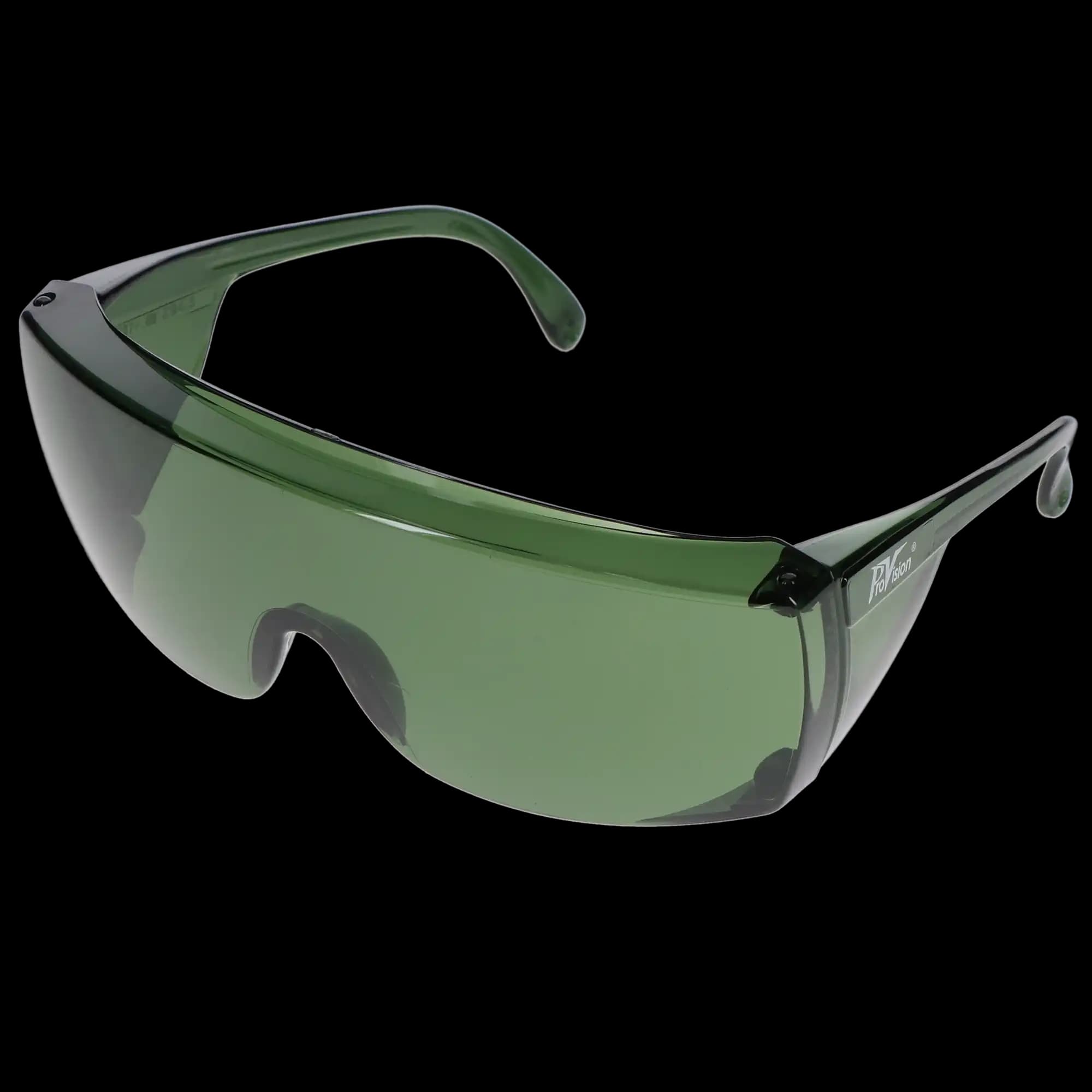 EyeSaver Sleeks Safety Eyewear, Green, 1/Pk, 18S thumbnail 5