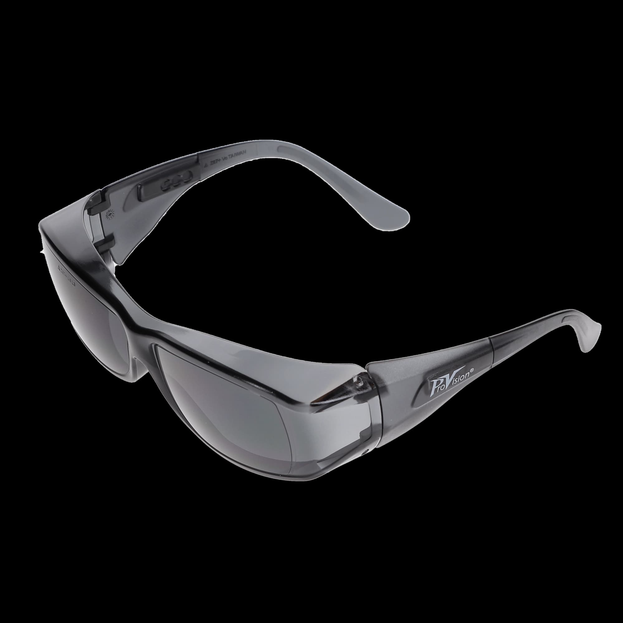 ProVision Eyesaver Sleeks Safety Eyewear, Grey Frame/Grey Lens, 3SLK thumbnail 3