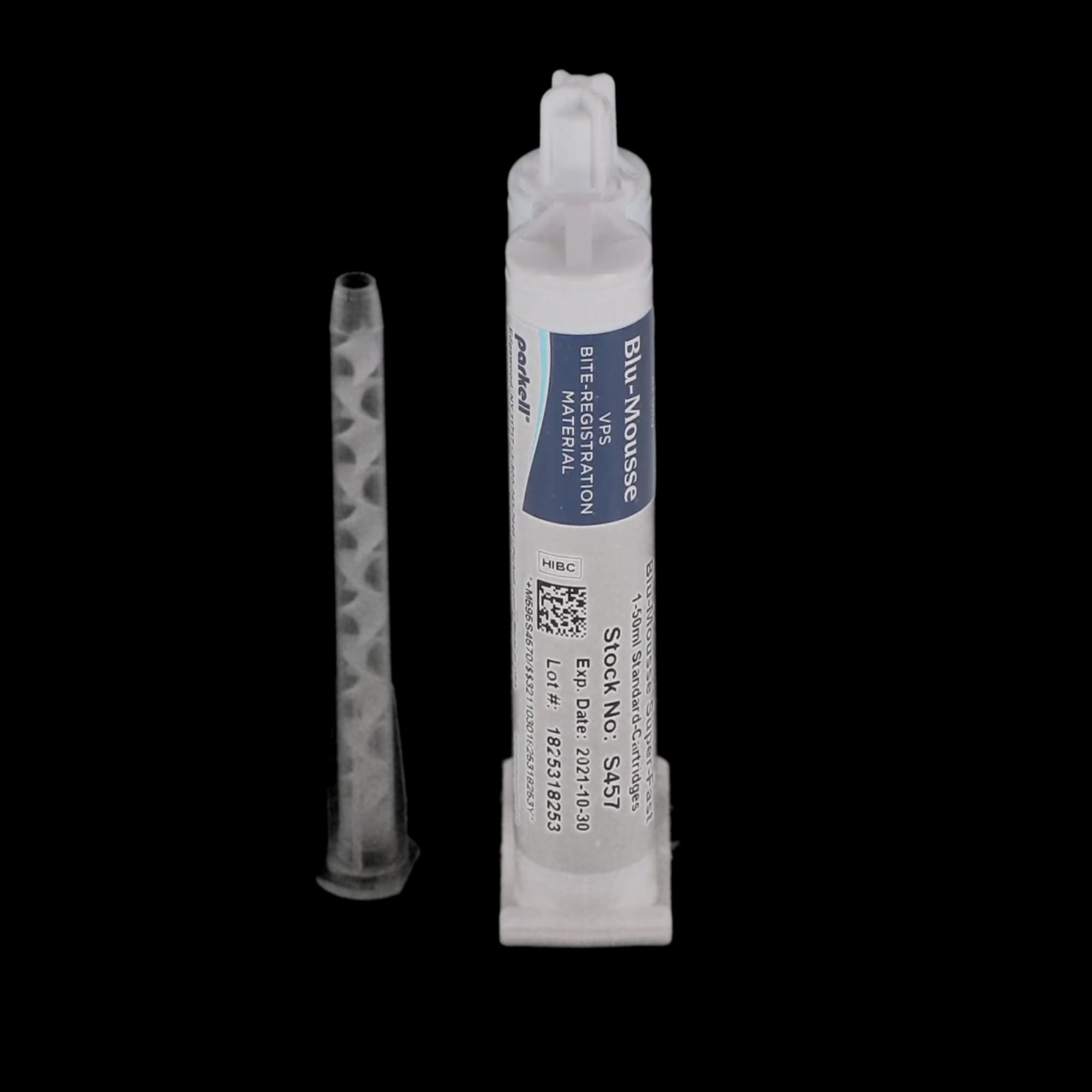Parkell Blu-Mousse Clear Base Mixing Tips for Standard Cartridges, 30/Pk, S439K thumbnail 2