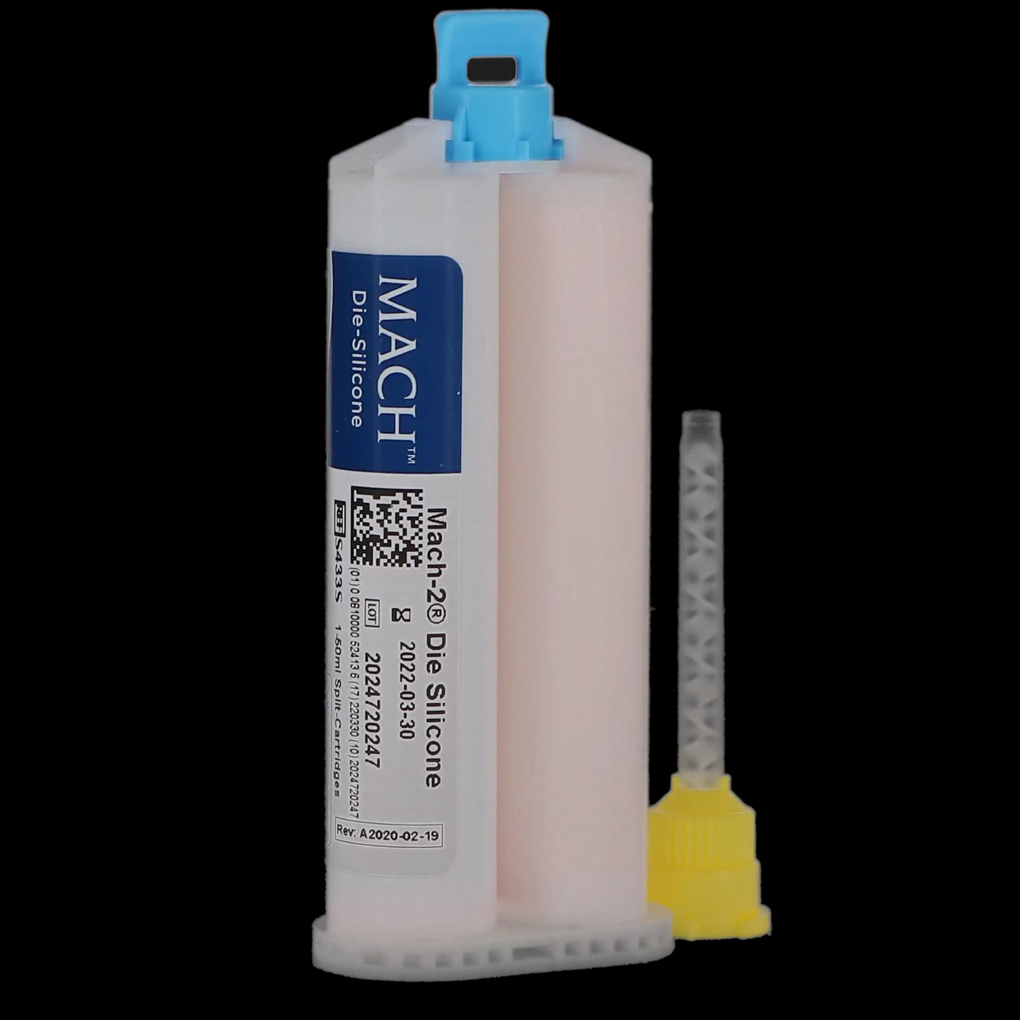 Parkell Mach-2 Die-Silicone, 50 mL Automix Cartridges, 2/Pkg, S433S thumbnail 3