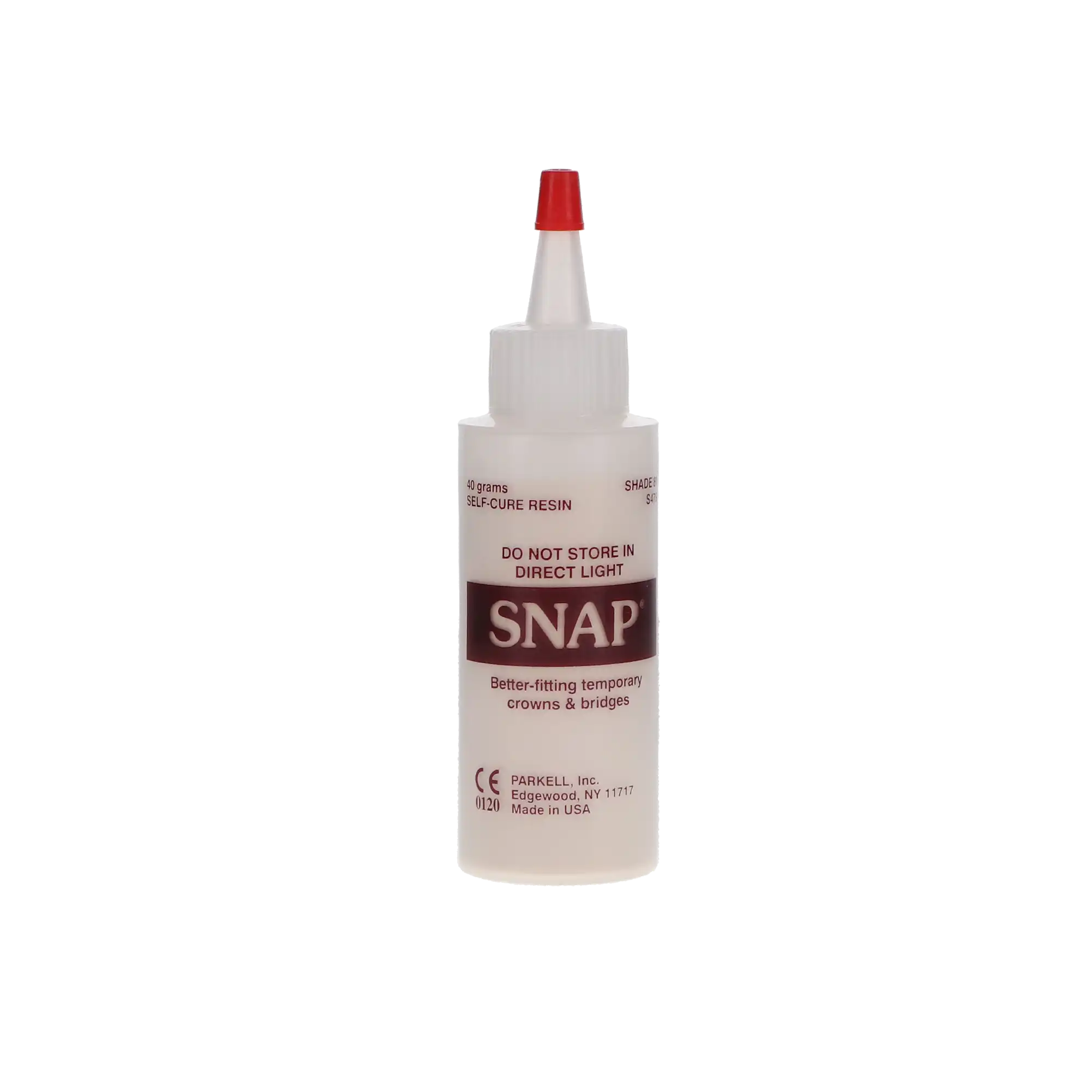 Snap Temporary Crown & Bridge Material, Self-Cure Acrylic Powder, Shade #81 (A3.5/B3), 40 g Bottle, S479 thumbnail 12