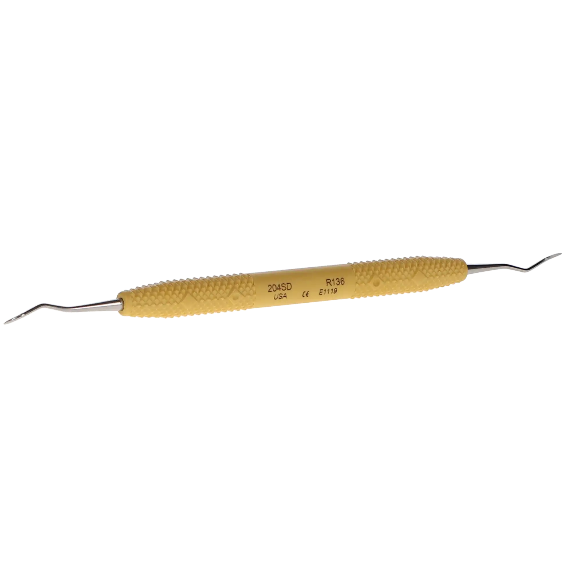 PDT Cruise Line Sickle Scaler, Double-Ended, 204SD, Posterior, Sunshine Yellow, 1/Pk, R136 thumbnail 2