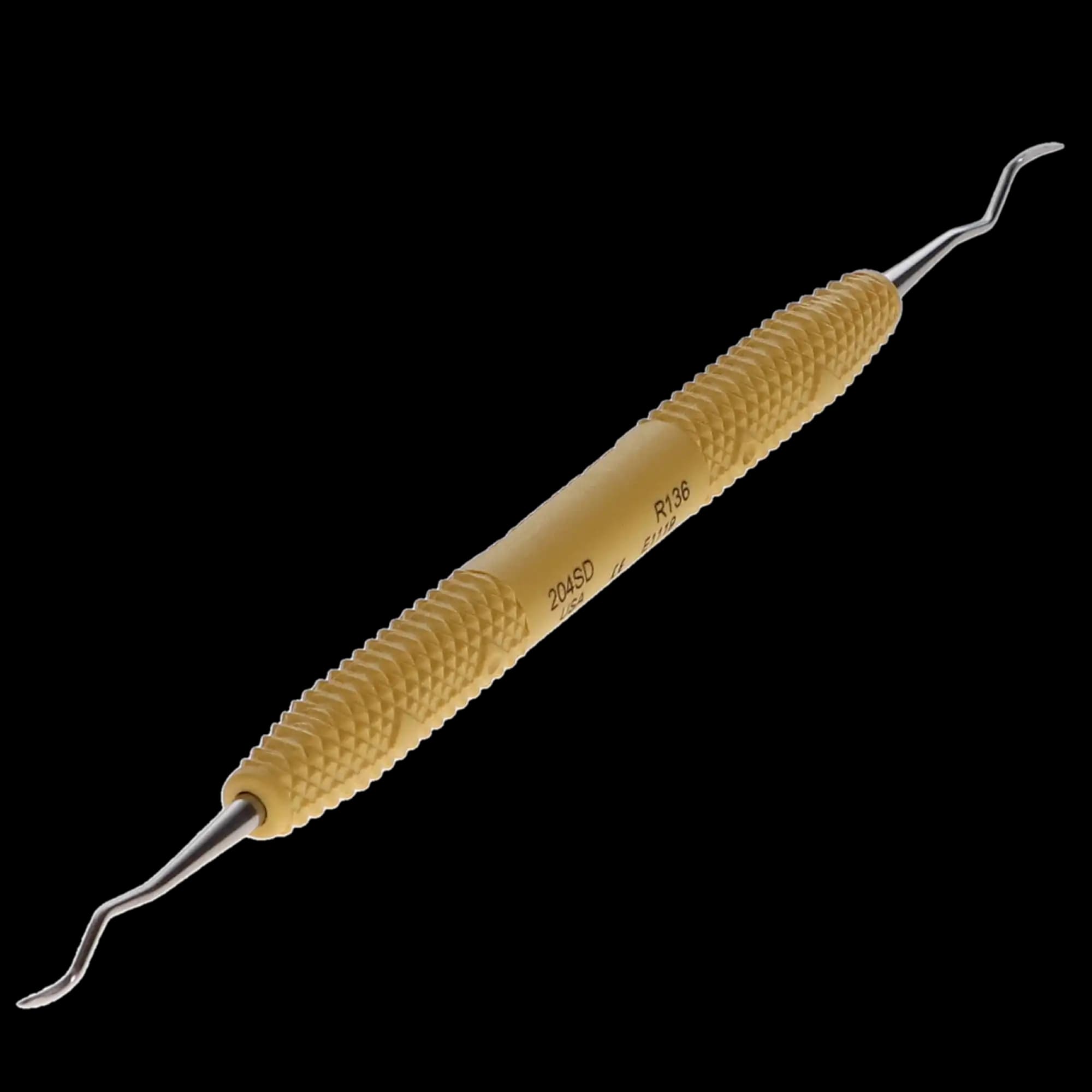 PDT Cruise Line Sickle Scaler, Double-Ended, 204SD, Posterior, Sunshine Yellow, 1/Pk, R136 thumbnail 3