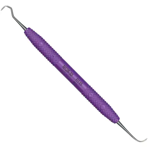 PDT Cruise N128/33 Nebraska Anterior Sickle/Jacquette Scaler, Double-Ended, Passionate Purple, 1/Pk, R115 thumbnail 2