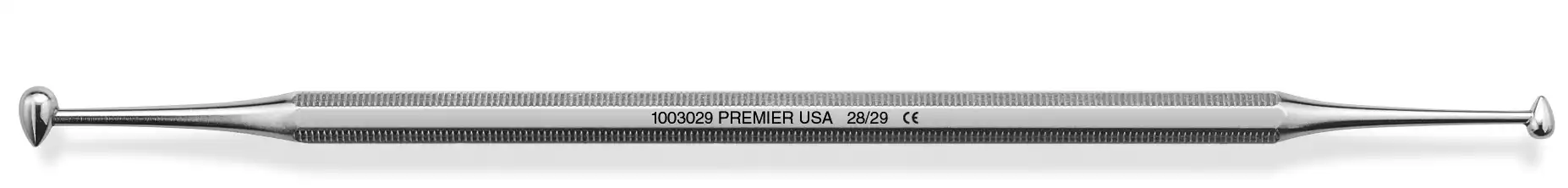 Premier Dental Burnisher, Double-Ended, #28/29, Octagonal Handle, 1/Pk, 1003029 thumbnail 2
