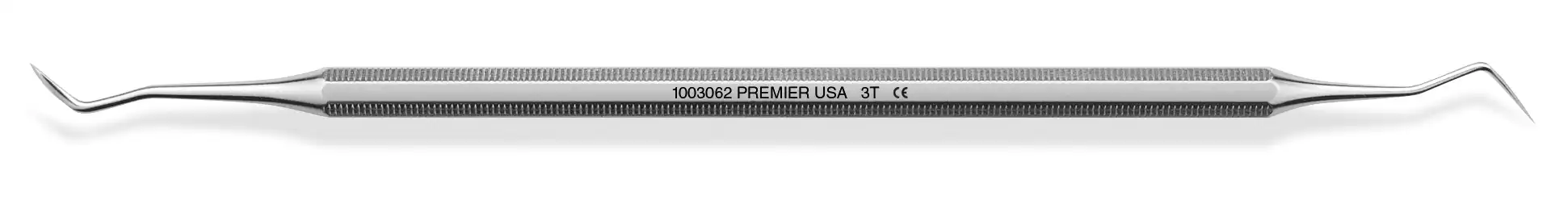 Premier Tanner Cleoid-Discoid Carver, Double-End, Octagonal Handle, #3T, 1/Pk, 1003062 thumbnail 2