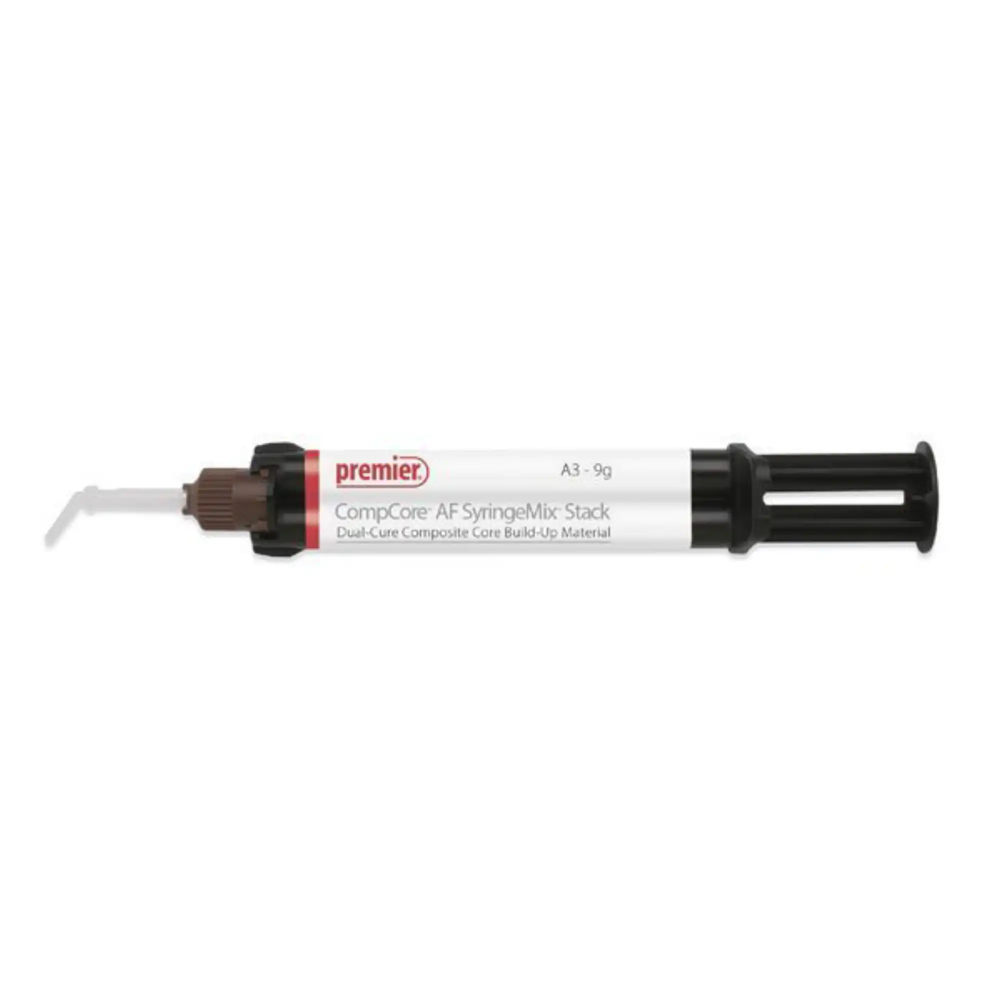 CompCore AF SyringeMix STACK Core Build-Up Material, Dual-Cure, Intro Kit, 9 g, A3, 2/Pk, 3001513 thumbnail 10