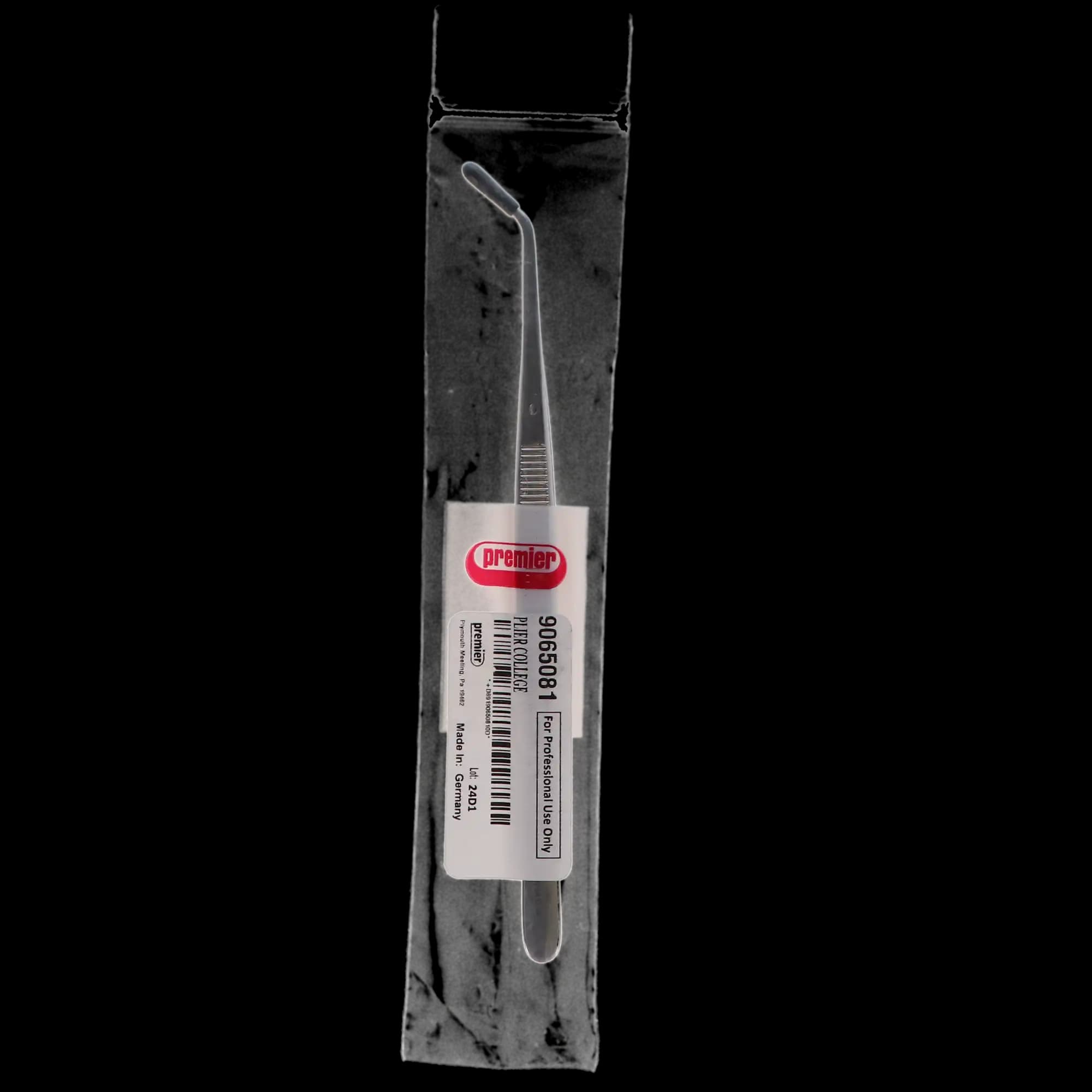 Premier Dental Cotton College Dressing Pliers, 6" (15 cm), Serrated Tips, Non-Locking, Stainless Steel, 1/Pk, #9065081 thumbnail 5