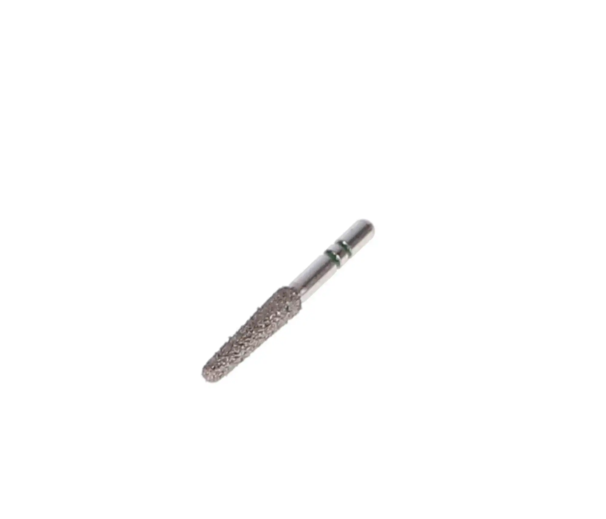 Two Striper ShortCut Diamond Bur, FGSS, Round-End Taper, 780.9 S, Coarse, Green, 2.1 mm Major/1.4 mm Minor, 9 mm Length, 5/Pk, 2015906 thumbnail 3