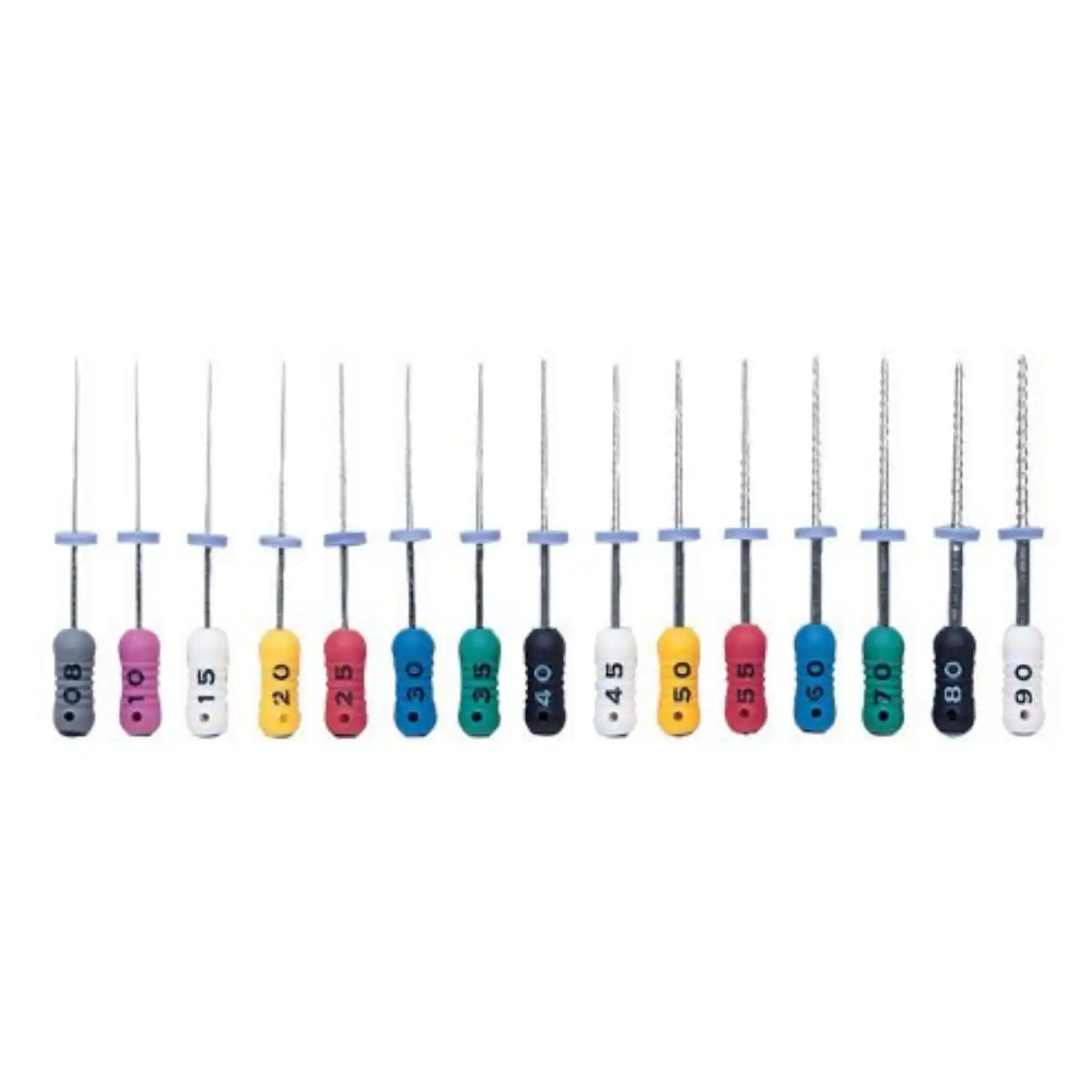 Premier K-Files, Stainless Steel, 25 mm, Size #40, Black, 6/Pk, 9053238 thumbnail 7