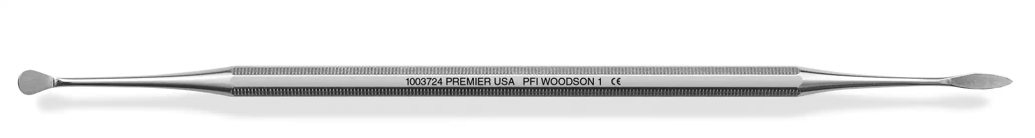 Premier Plastic Filling Instrument DE Woodson #1, Double-End, Octagonal Handle, #1003724 thumbnail 2