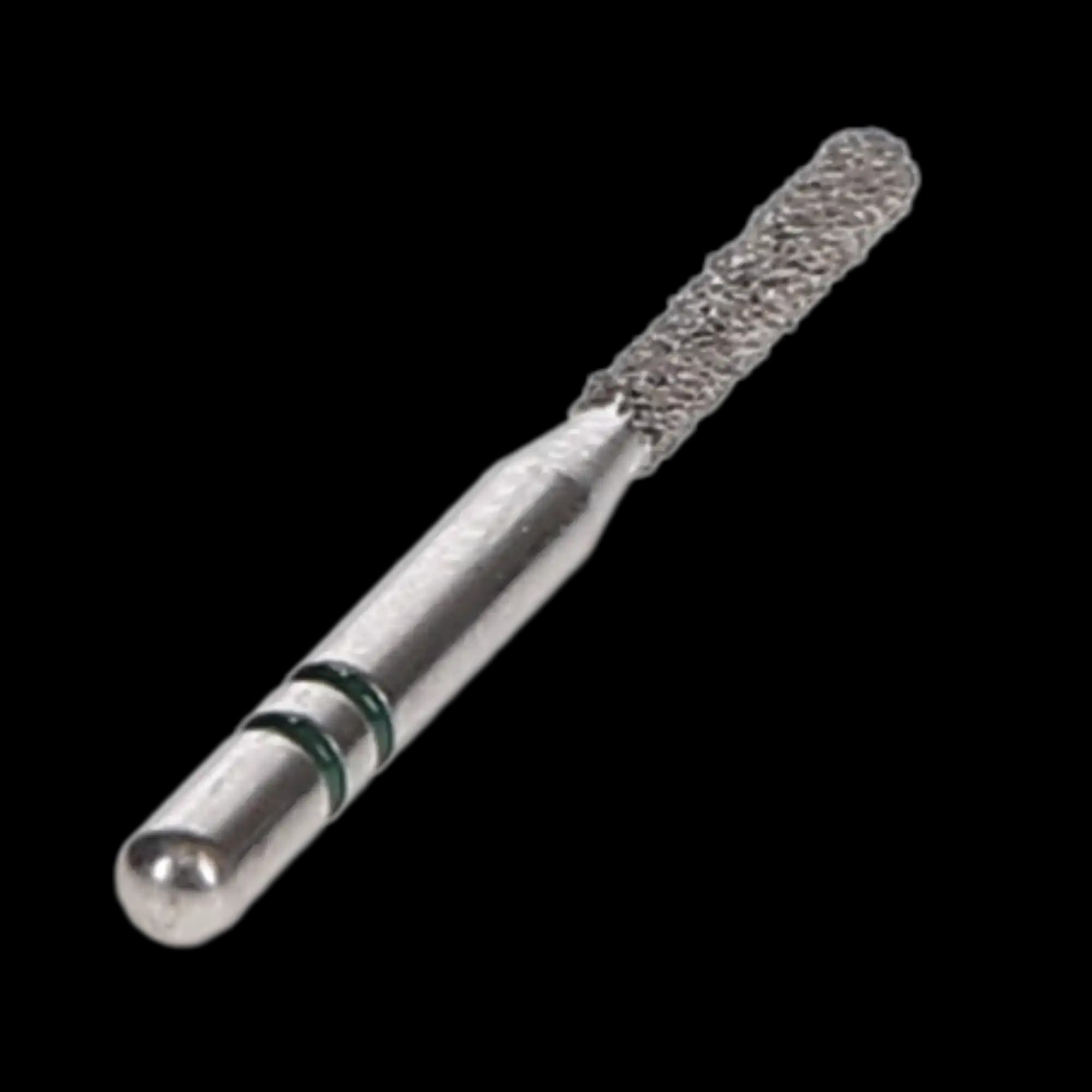 Two Striper Diamond Bur FG #515.7C, Flat-End Cylinder, Coarse Grit, Green Ring, 1.2 mm Diameter, 7.0 mm Length, 5/Pk, 2015277 thumbnail 3