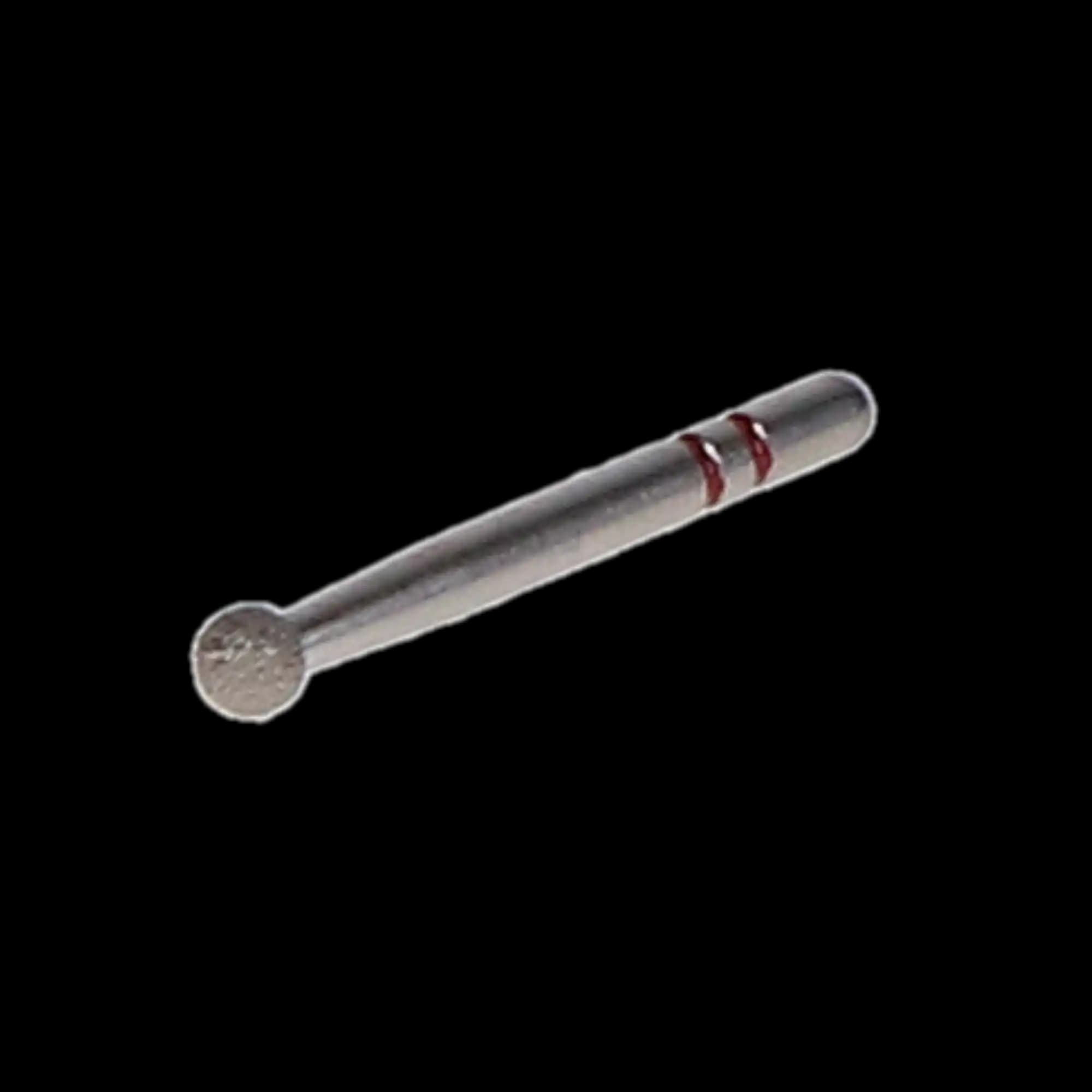 Two Striper Diamond Bur, FG, Round, #130, Fine, Red, 2.3 mm, 5/Pk, 2015018 thumbnail 3
