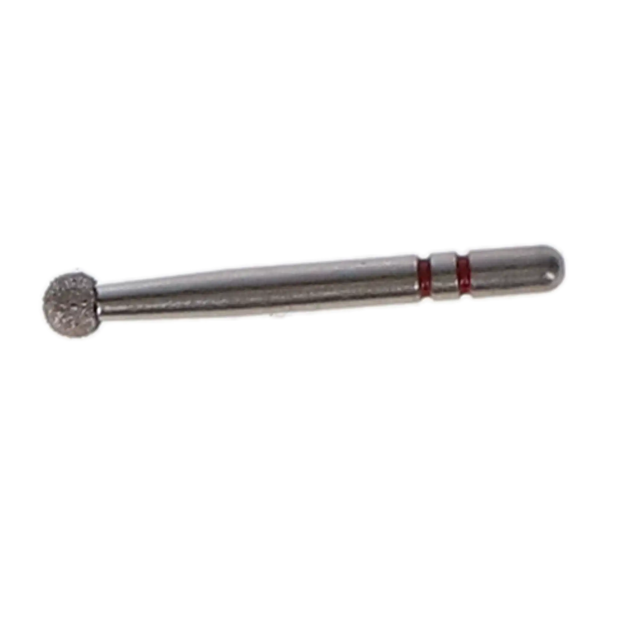 Two Striper Diamond Bur, FG, Round, #130, Fine, Red, 2.3 mm, 5/Pk, 2015018 thumbnail 6